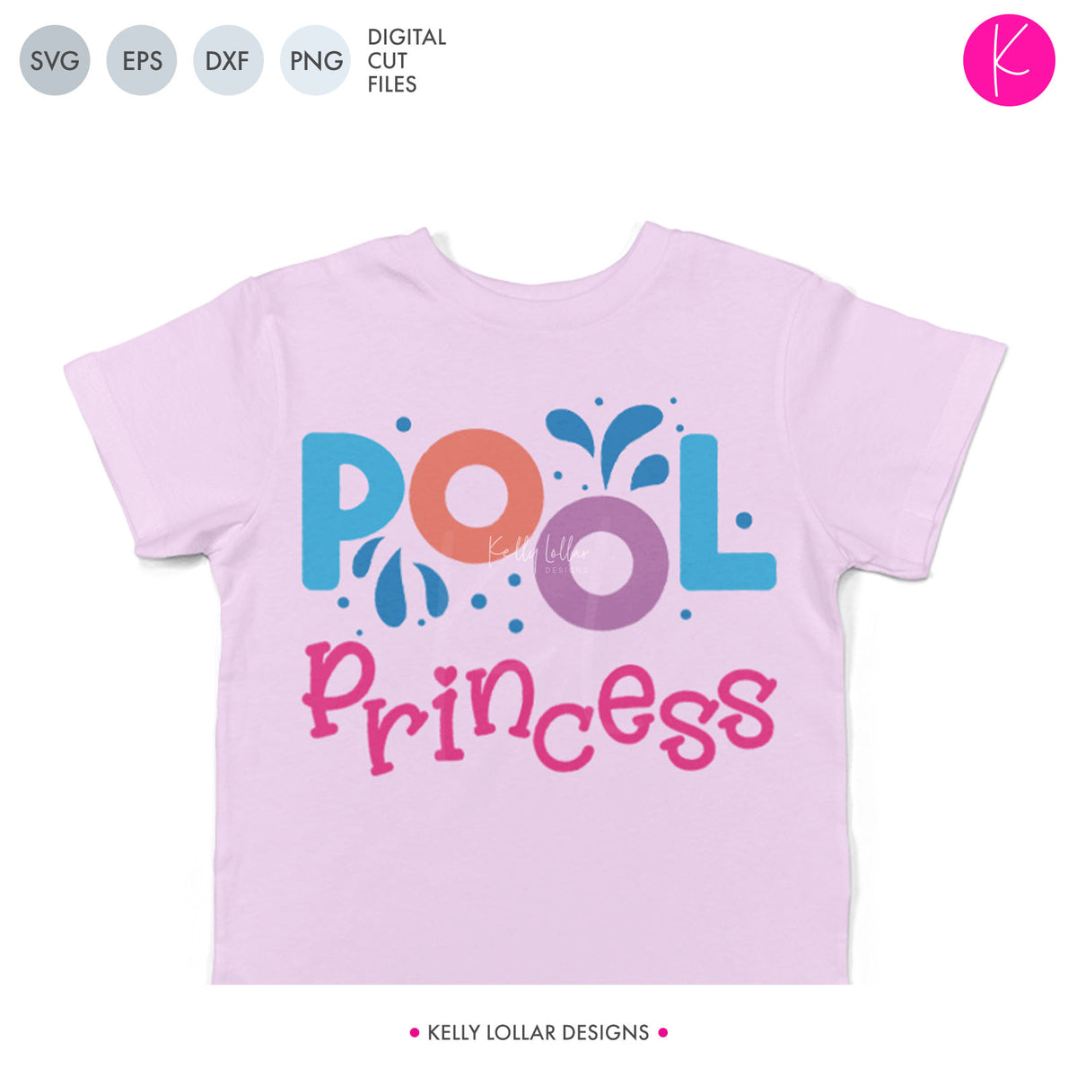 Pool Princess | SVG DXF EPS PNG Cut Files
