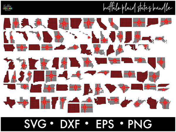 States SVG Bundle | Kelly Lollar Designs