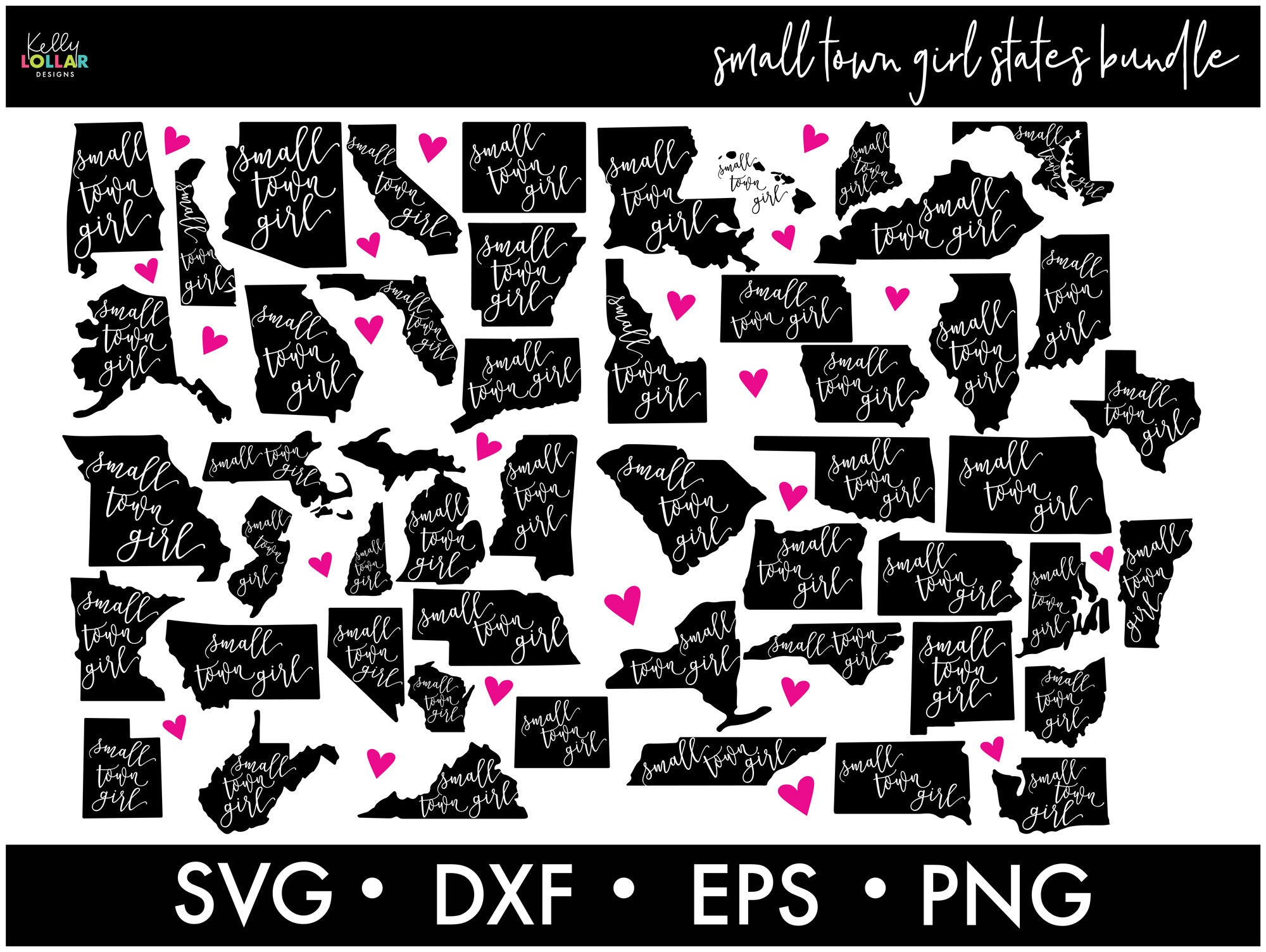 Wisconsin State Bundle  SVG DXF EPS PNG Cut Files - Kelly Lollar