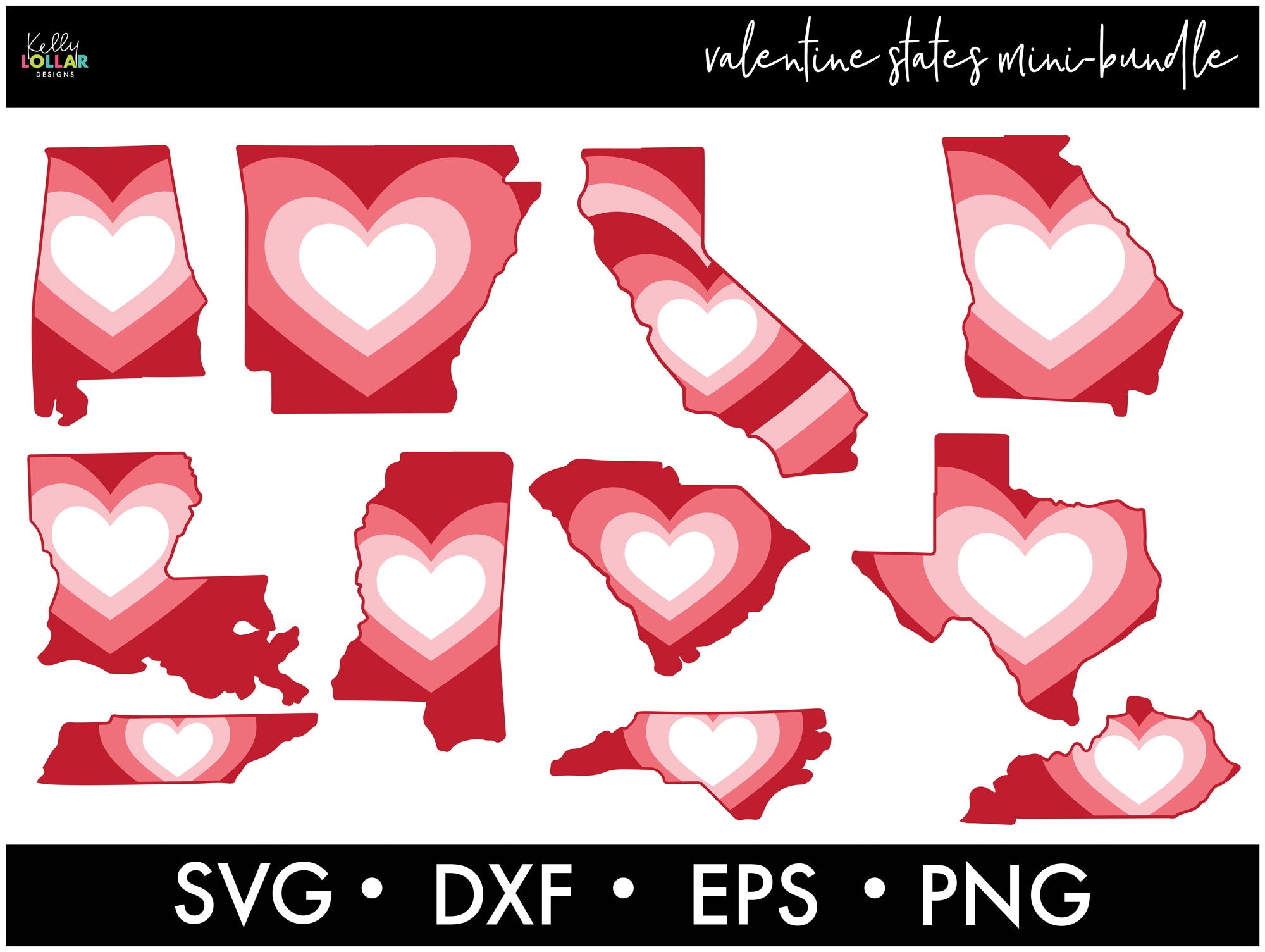 Wisconsin State Bundle  SVG DXF EPS PNG Cut Files - Kelly Lollar