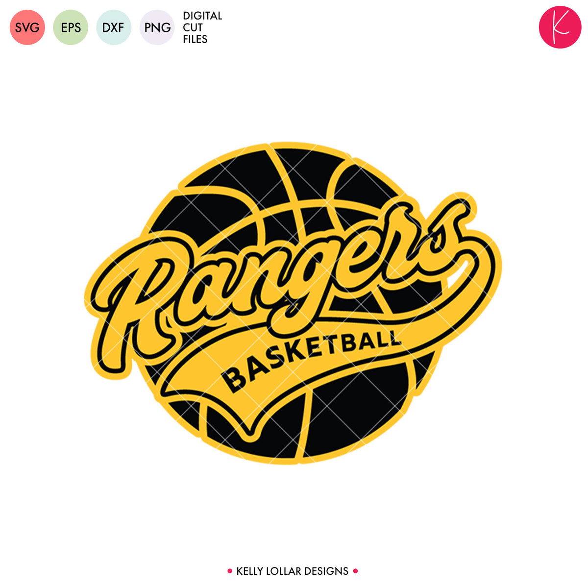 Rangers Basketball Bundle | SVG DXF EPS PNG Cut Files