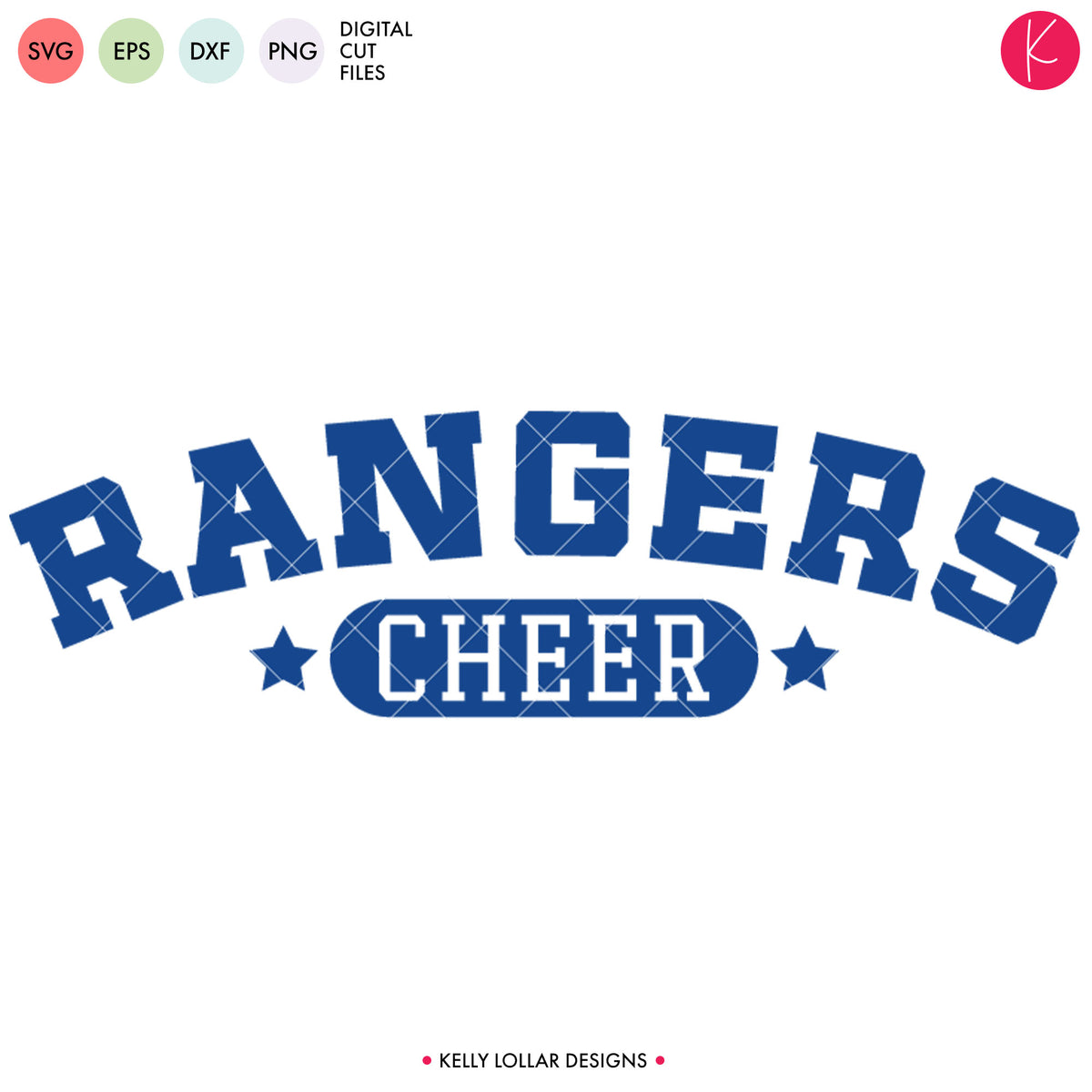 Rangers Cheer Bundle | SVG DXF EPS PNG Cut Files