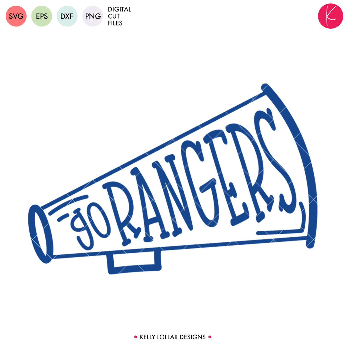 Rangers Cheer Bundle | SVG DXF EPS PNG Cut Files