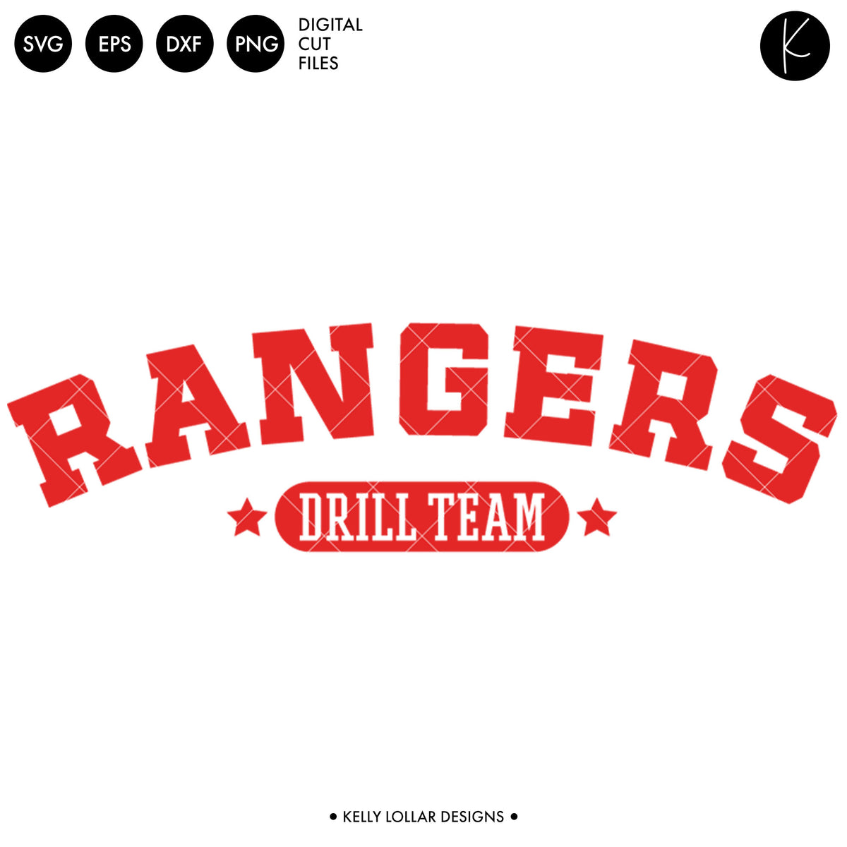 Rangers Drill Bundle | SVG DXF EPS PNG Cut Files