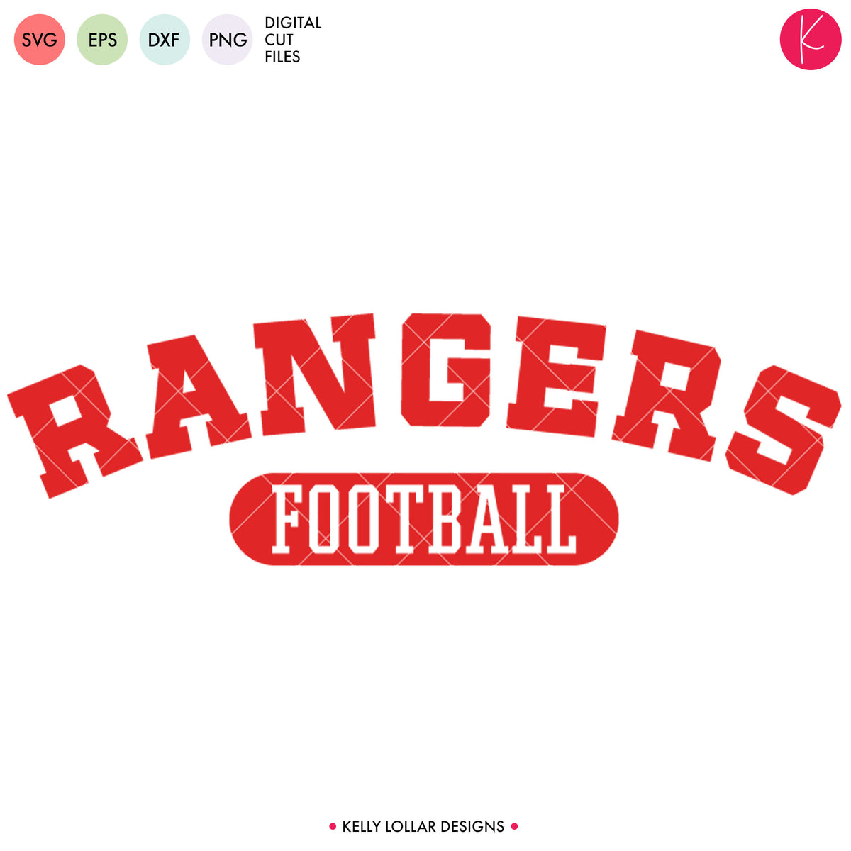 Rangers Football Bundle | SVG DXF EPS PNG Cut Files