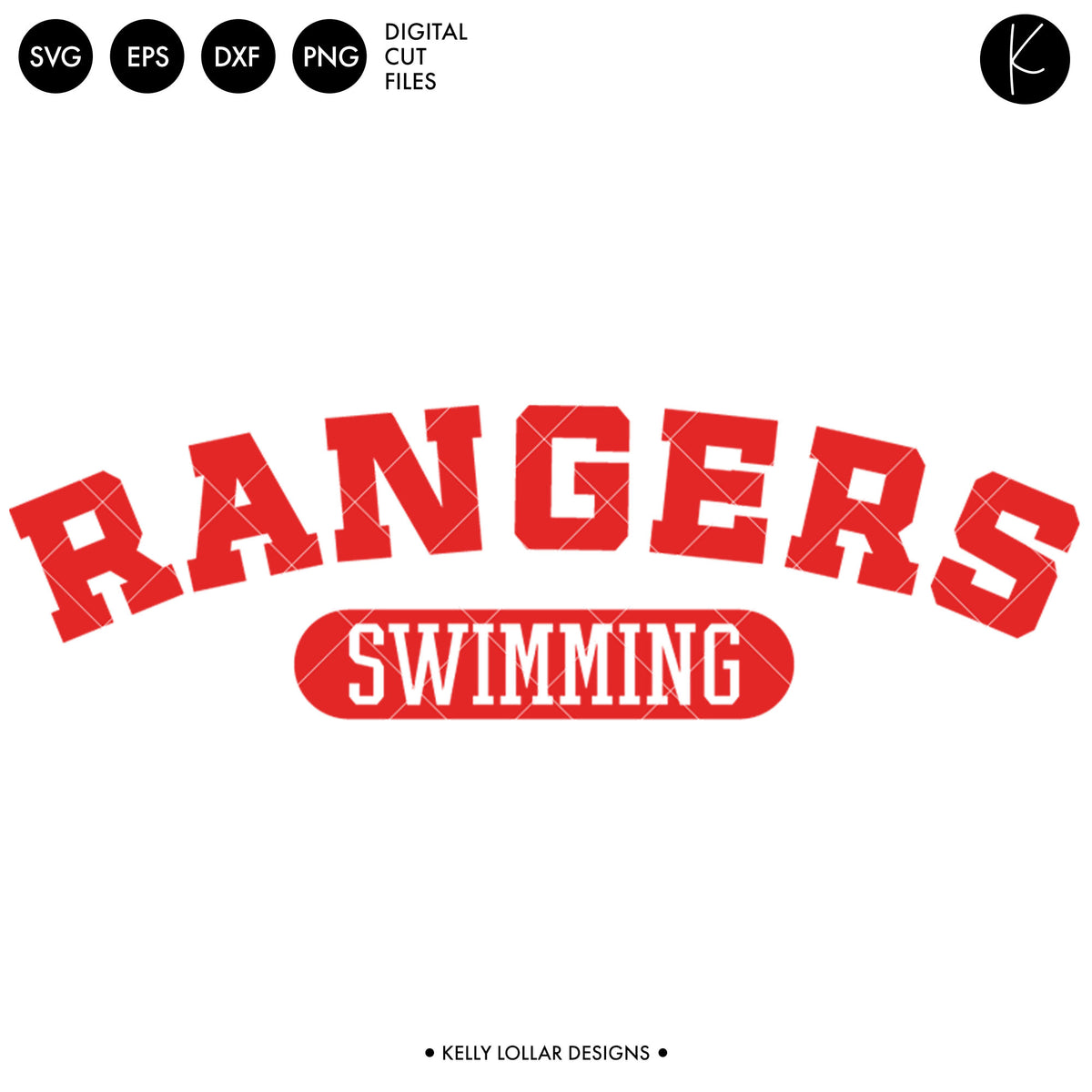 Rangers Swim Bundle | SVG DXF EPS PNG Cut Files