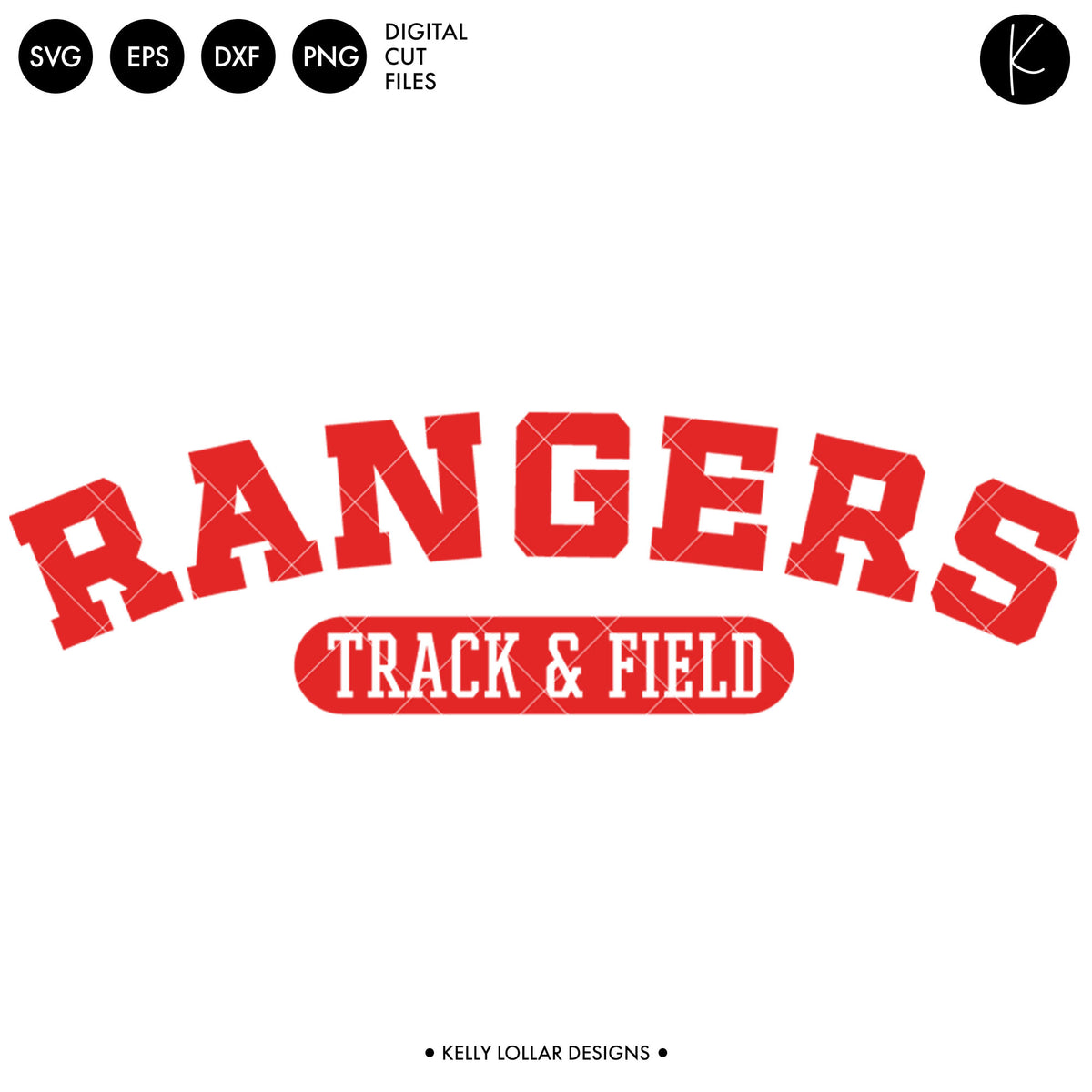Rangers Track &amp; Field Bundle | SVG DXF EPS PNG Cut Files