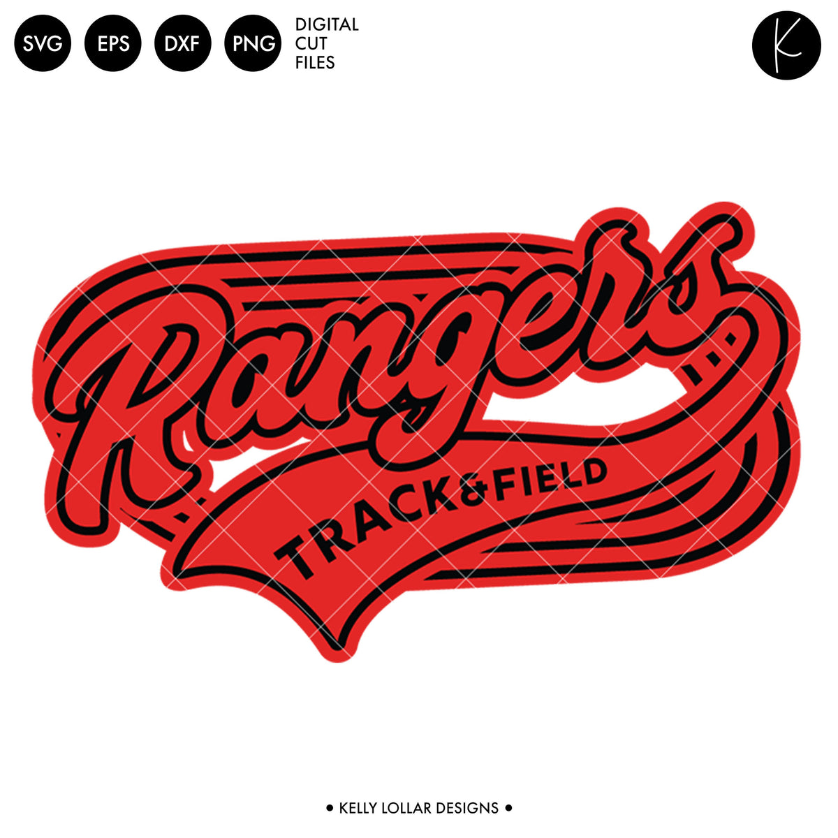 Rangers Track &amp; Field Bundle | SVG DXF EPS PNG Cut Files