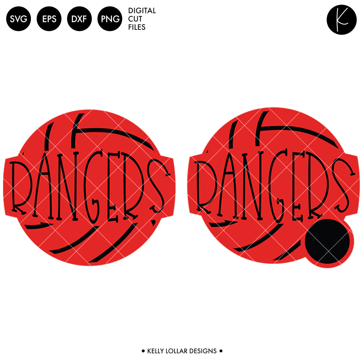 Rangers Volleyball Bundle | SVG DXF EPS PNG Cut Files