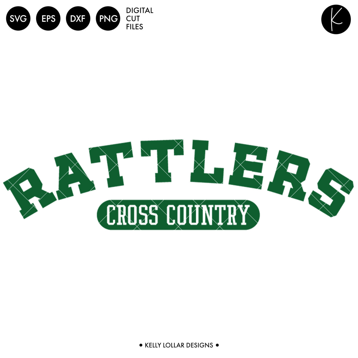 Rattlers Cross Country Bundle | SVG DXF EPS PNG Cut Files