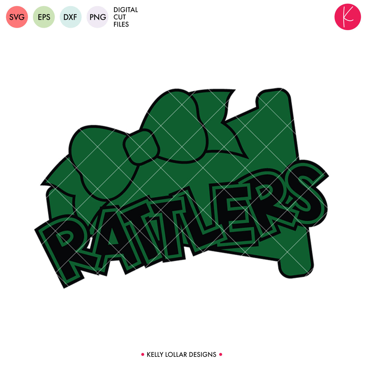 Rattlers Cheer Bundle | SVG DXF EPS PNG Cut Files