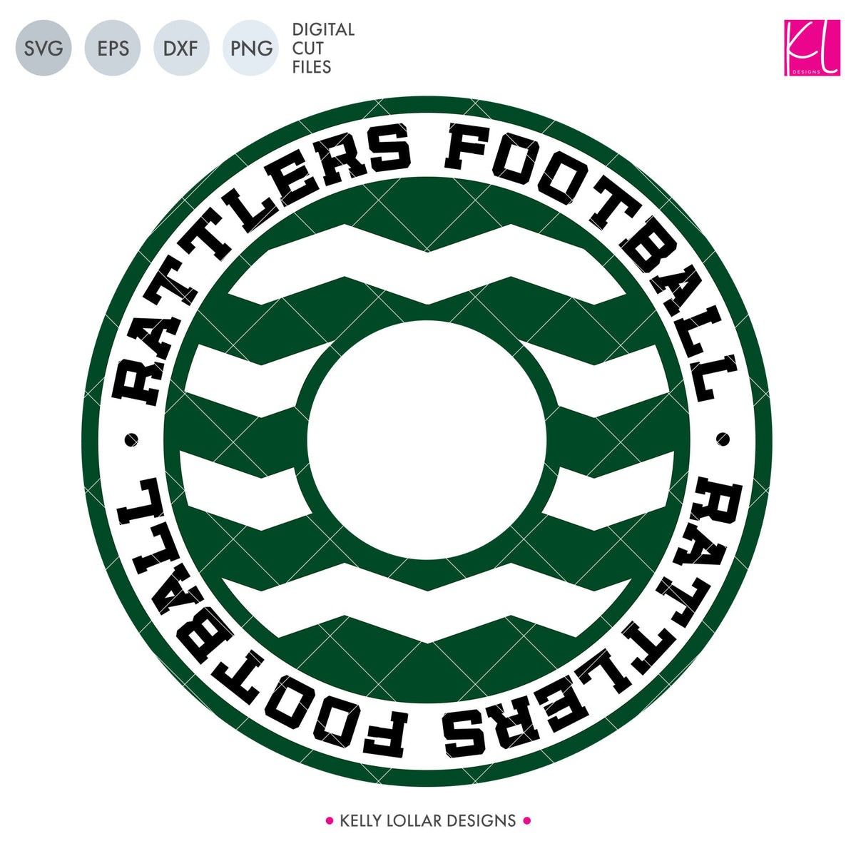 Rattlers Football Bundle | SVG DXF EPS PNG Cut Files