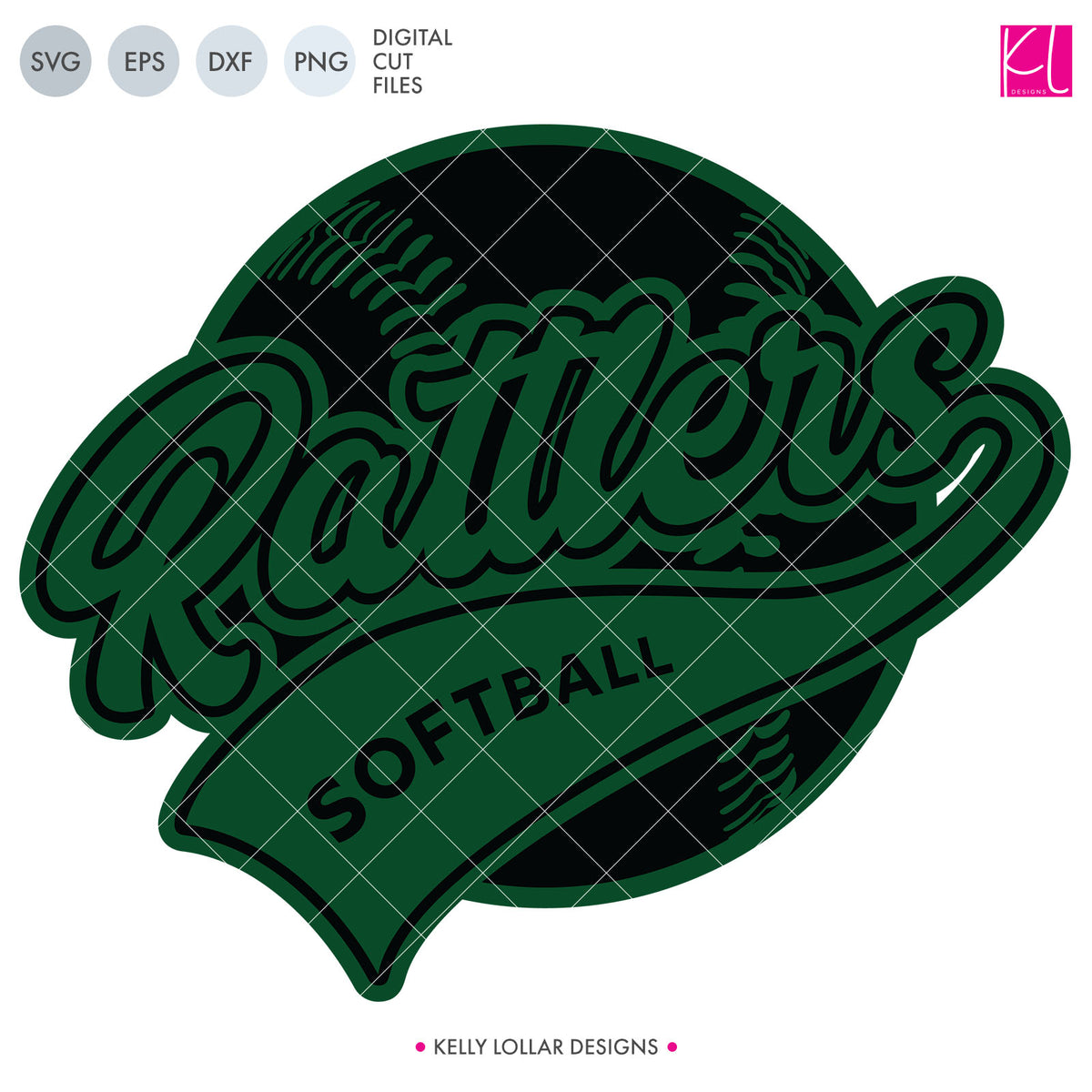 Rattlers Baseball &amp; Softball Bundle | SVG DXF EPS PNG Cut Files