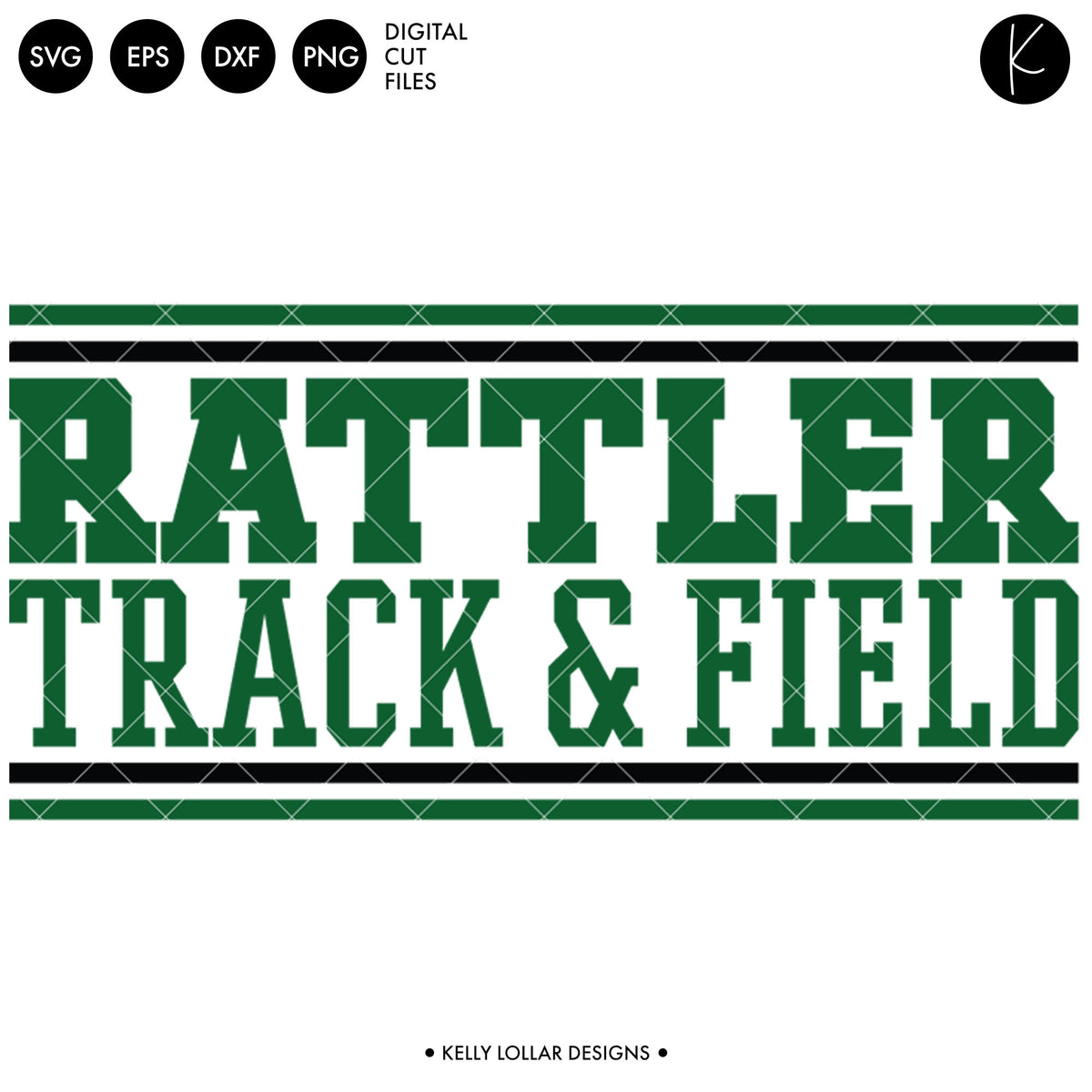 Rattlers Track &amp; Field Bundle | SVG DXF EPS PNG Cut Files
