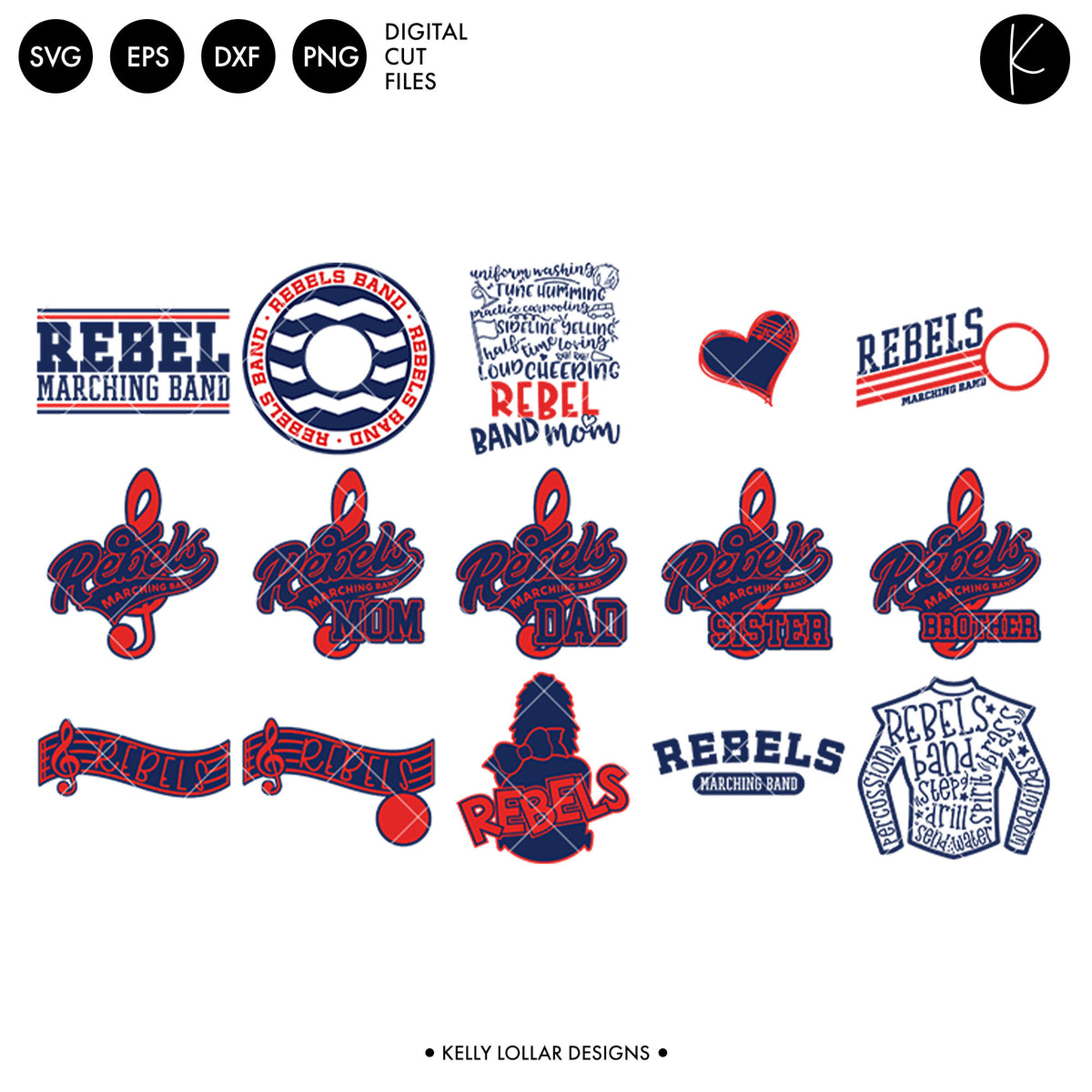 Rebels Everything Spirit Bundle | SVG DXF EPS PNG Cut Files