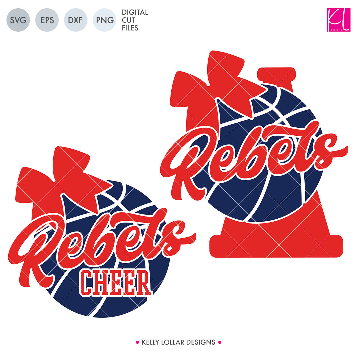 Rebels Basketball Bundle | SVG DXF EPS PNG Cut Files