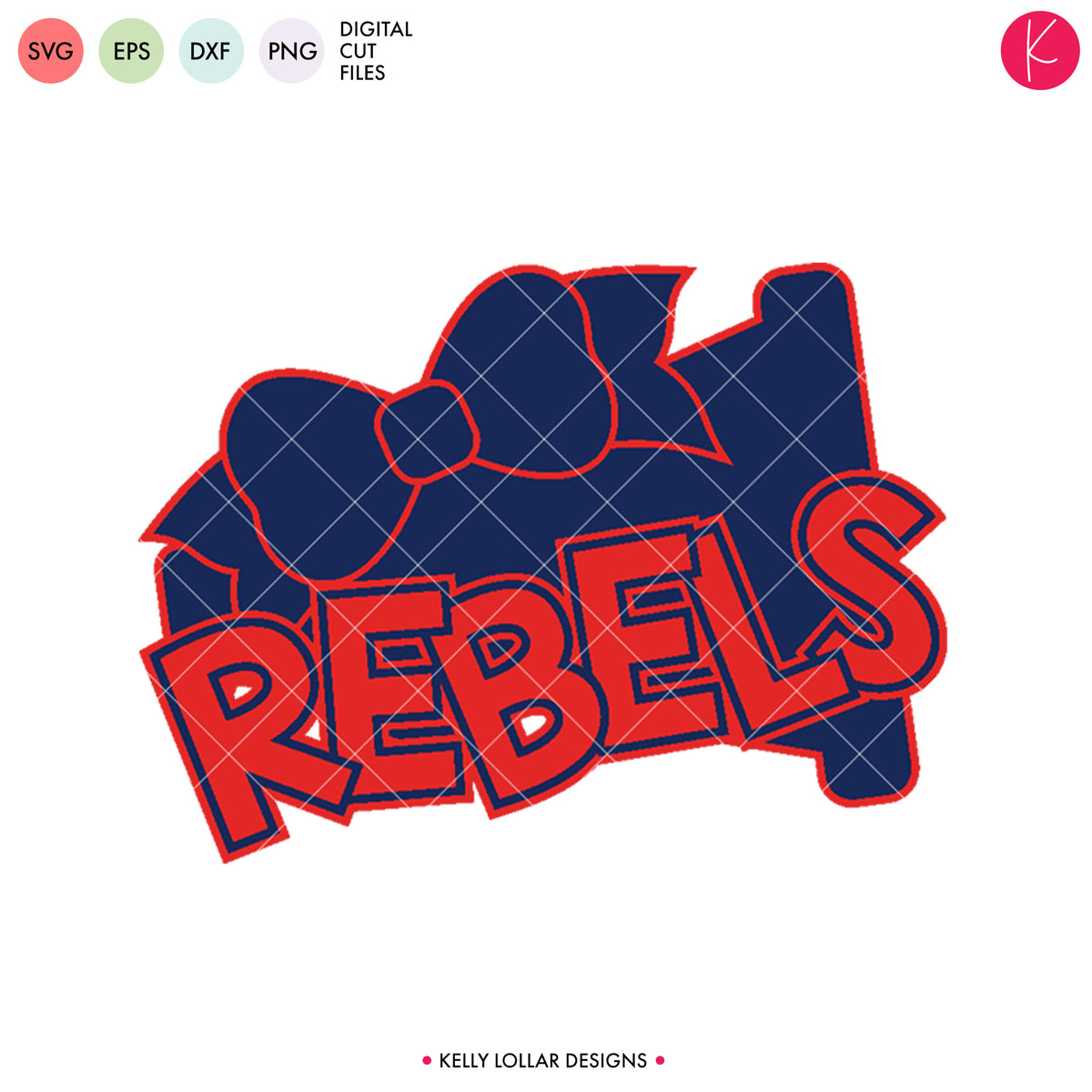 Rebels Cheer Bundle | SVG DXF EPS PNG Cut Files