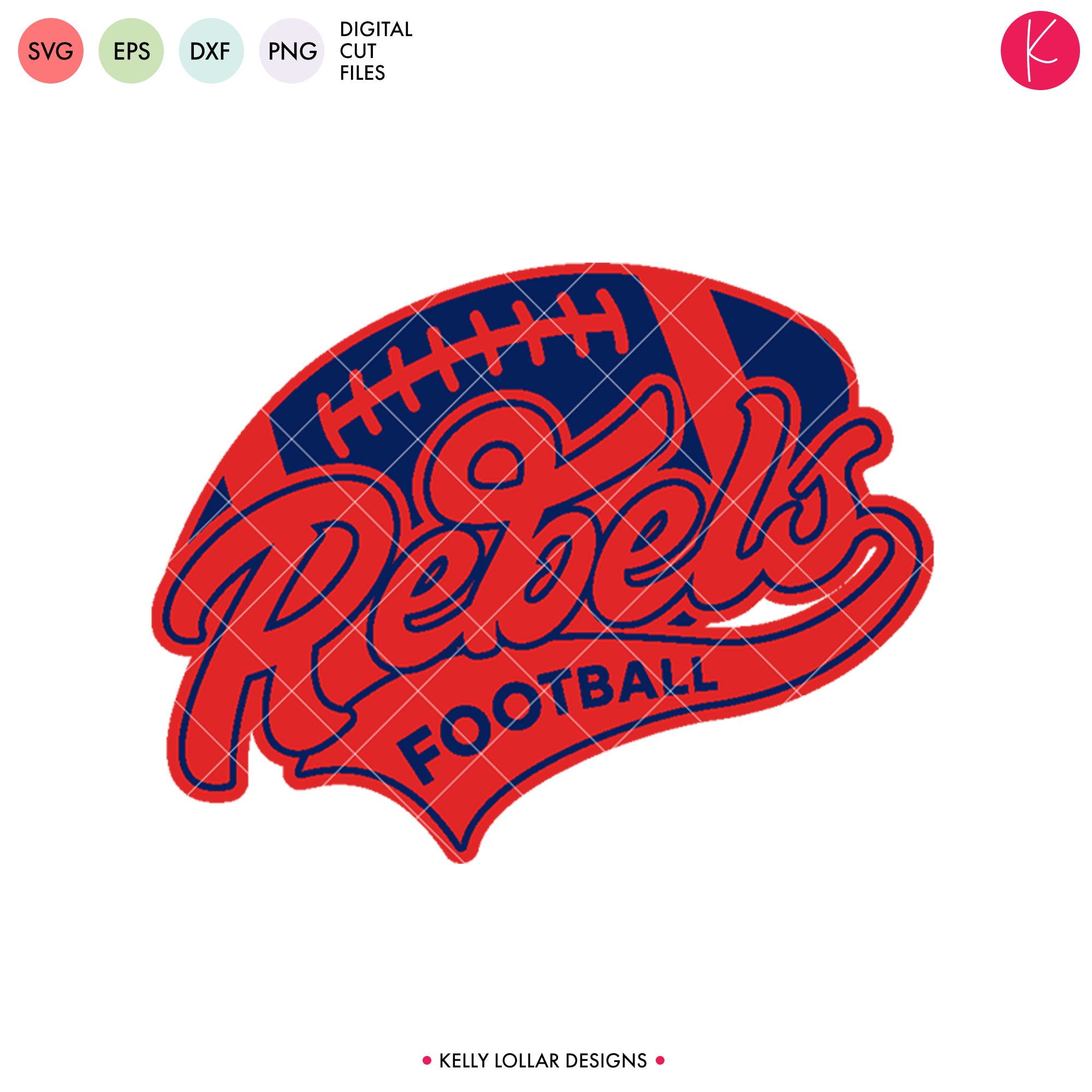 Rebels Script Logo Rebels Football Logo