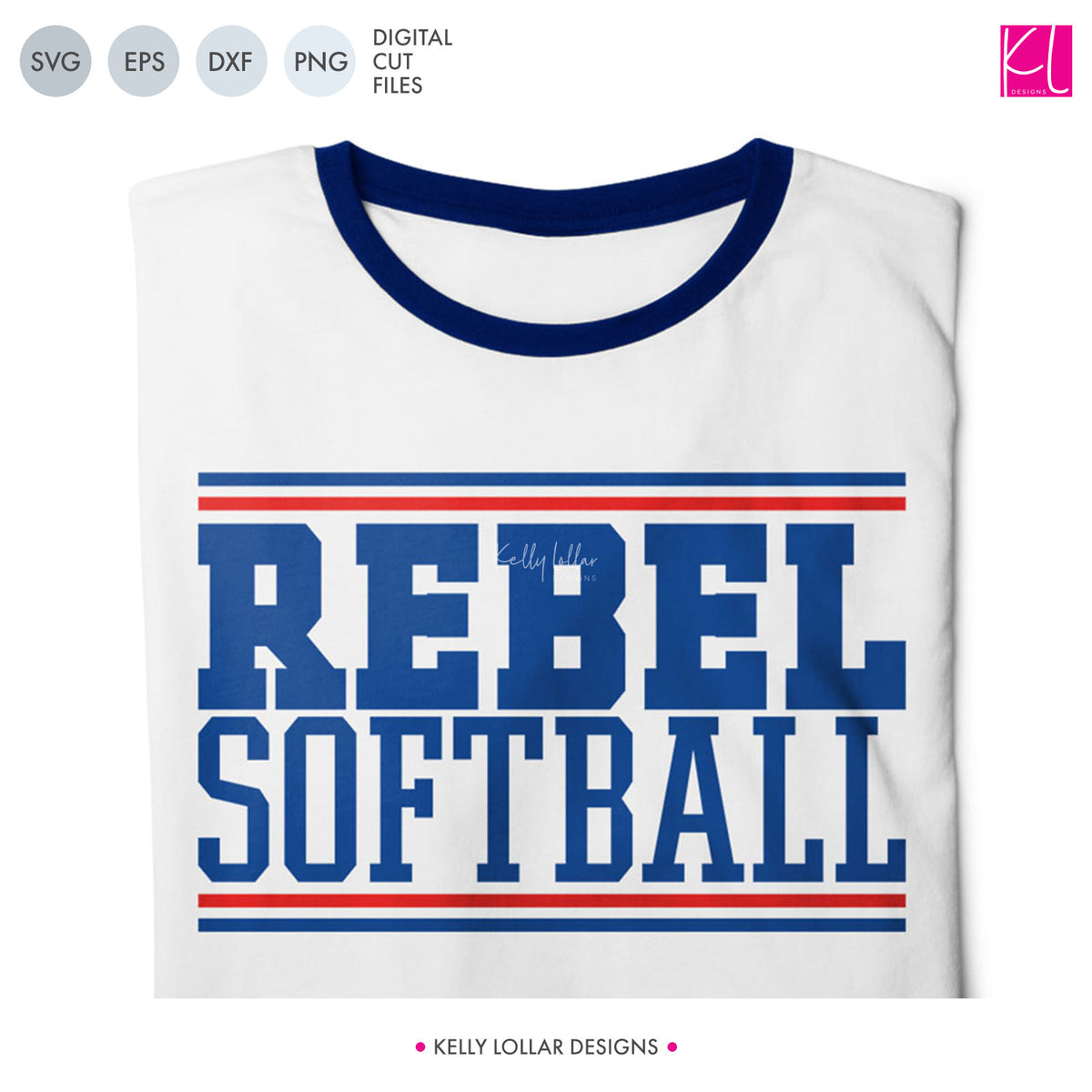 Rebels Baseball &amp; Softball Bundle | SVG DXF EPS PNG Cut Files