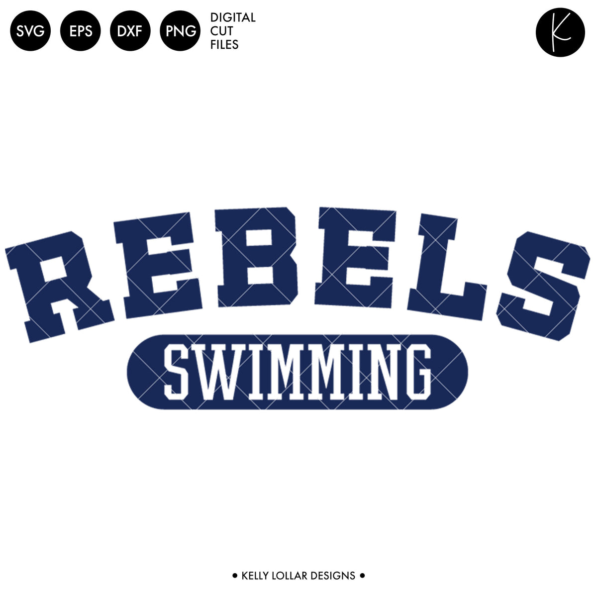 Rebels Swim Bundle | SVG DXF EPS PNG Cut Files