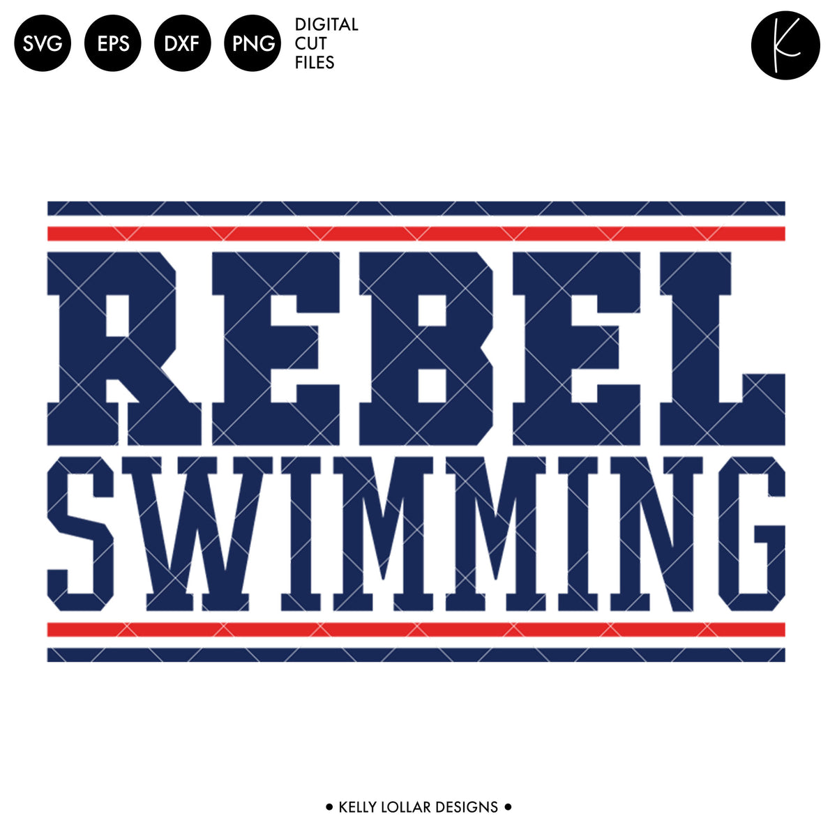 Rebels Swim Bundle | SVG DXF EPS PNG Cut Files