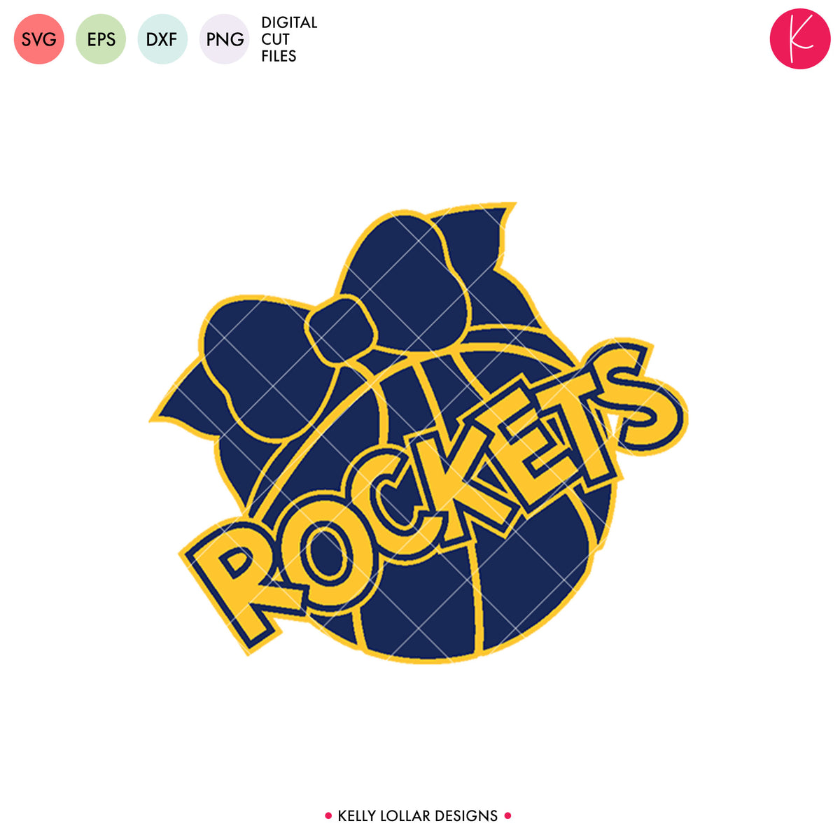 Rockets Basketball Bundle | SVG DXF EPS PNG Cut Files