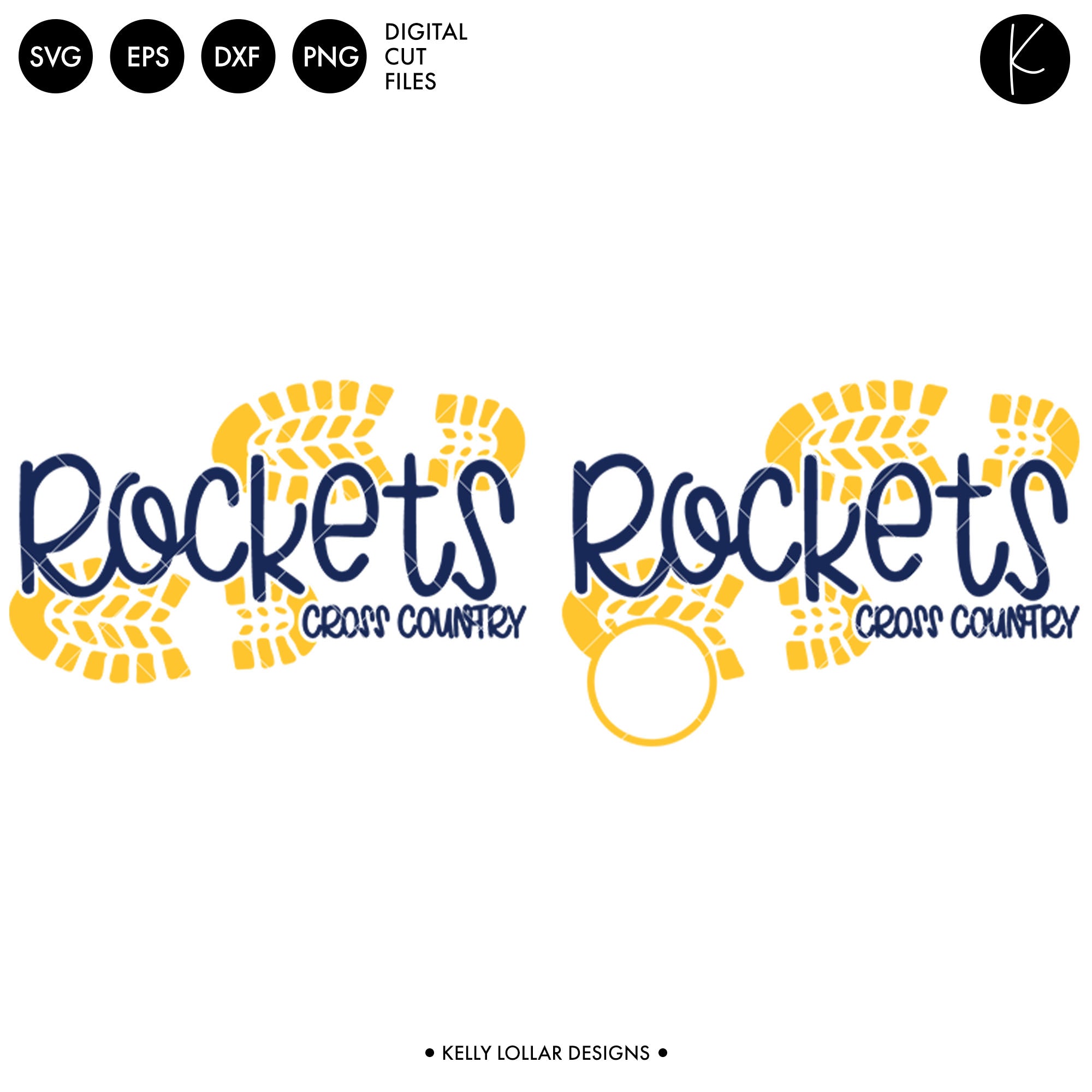 Rockets Cross Country Bundle | SVG DXF EPS PNG Cut Files - Kelly Lollar ...