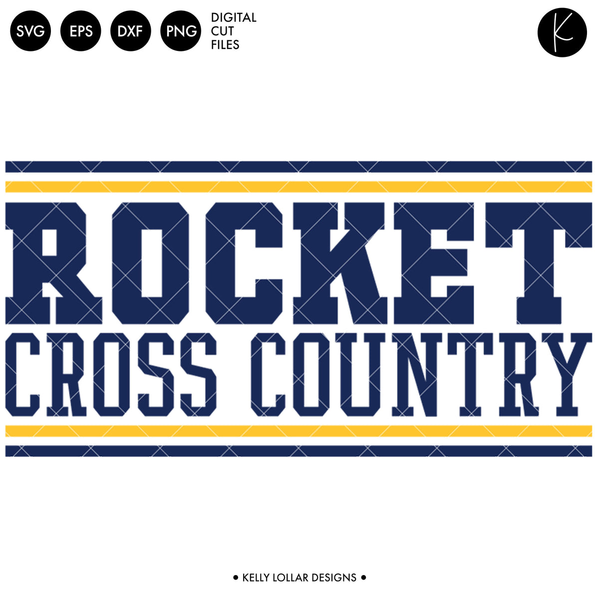 Rockets Cross Country Bundle | SVG DXF EPS PNG Cut Files