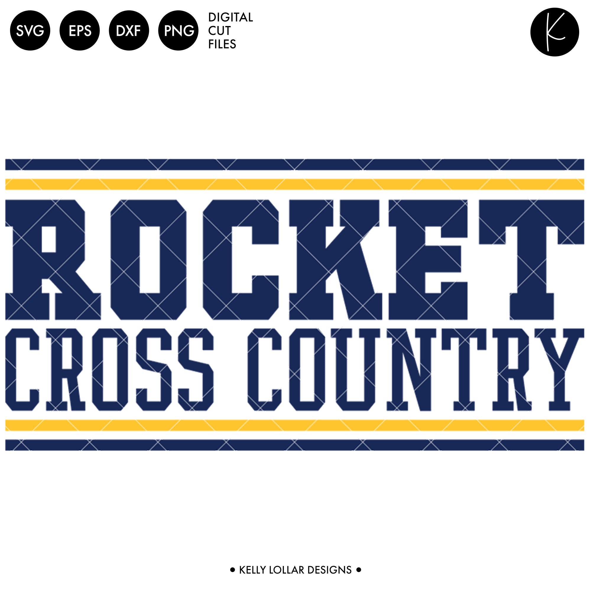 Rockets Cross Country Bundle | SVG DXF EPS PNG Cut Files - Kelly Lollar ...