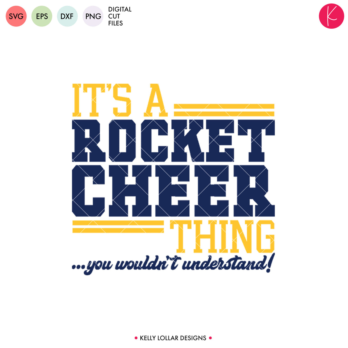 Rockets Cheer Bundle | SVG DXF EPS PNG Cut Files