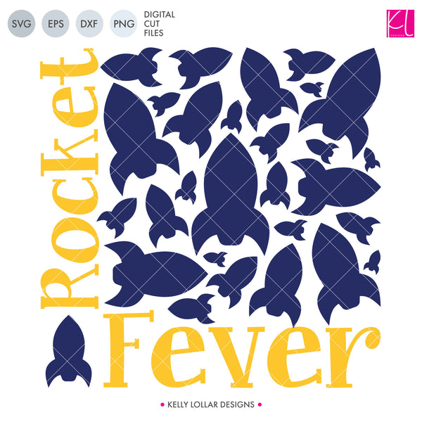 Rockets Mascot Bundle | SVG DXF EPS PNG Cut Files - Kelly Lollar Designs