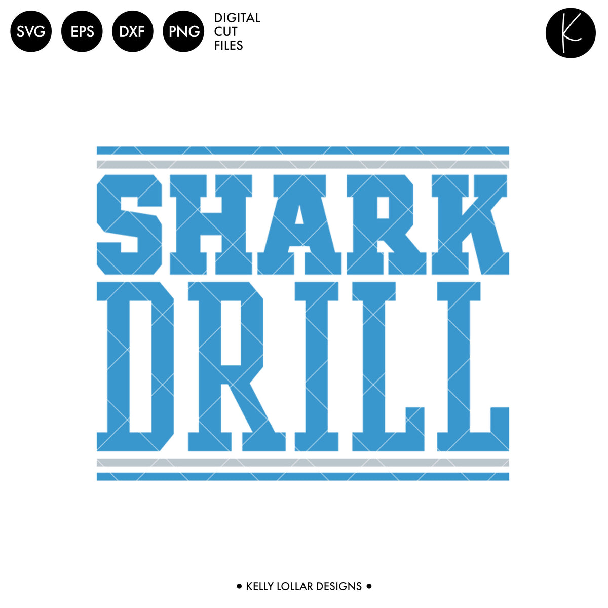 Sharks Drill Bundle | SVG DXF EPS PNG Cut Files
