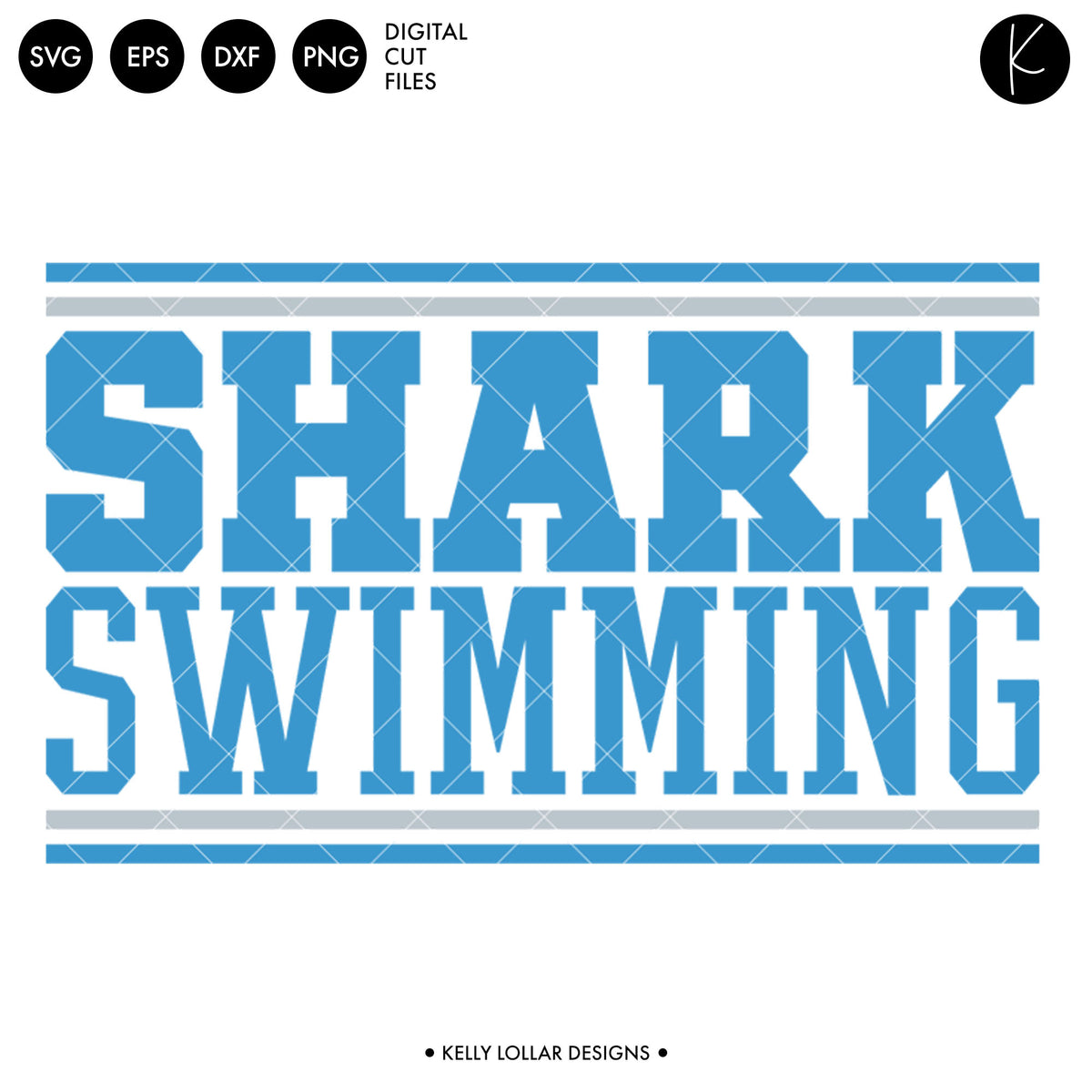 Sharks Swim Bundle | SVG DXF EPS PNG Cut Files