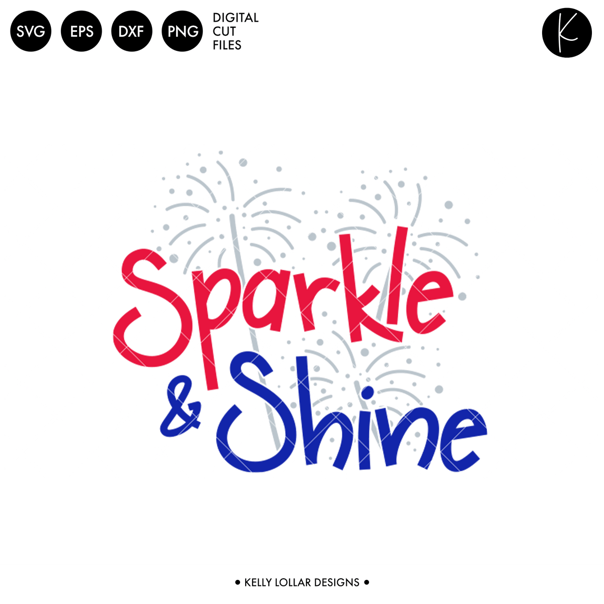Sparkle and Shine | SVG DXF EPS PNG Cut Files
