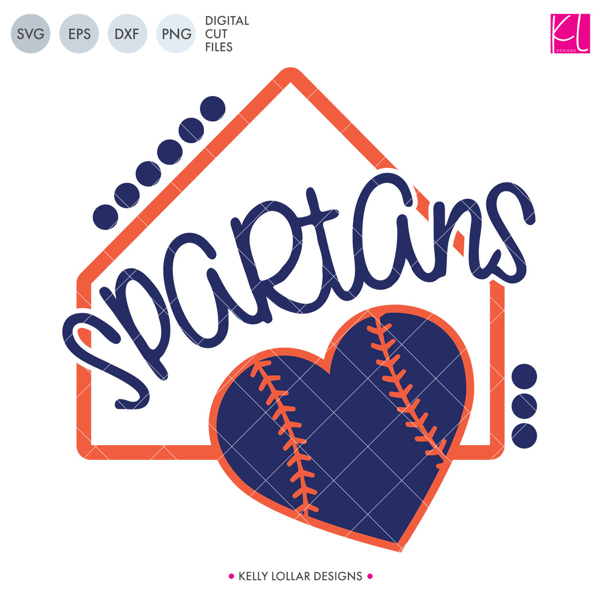 Spartans Baseball &amp; Softball Bundle | SVG DXF EPS PNG Cut Files