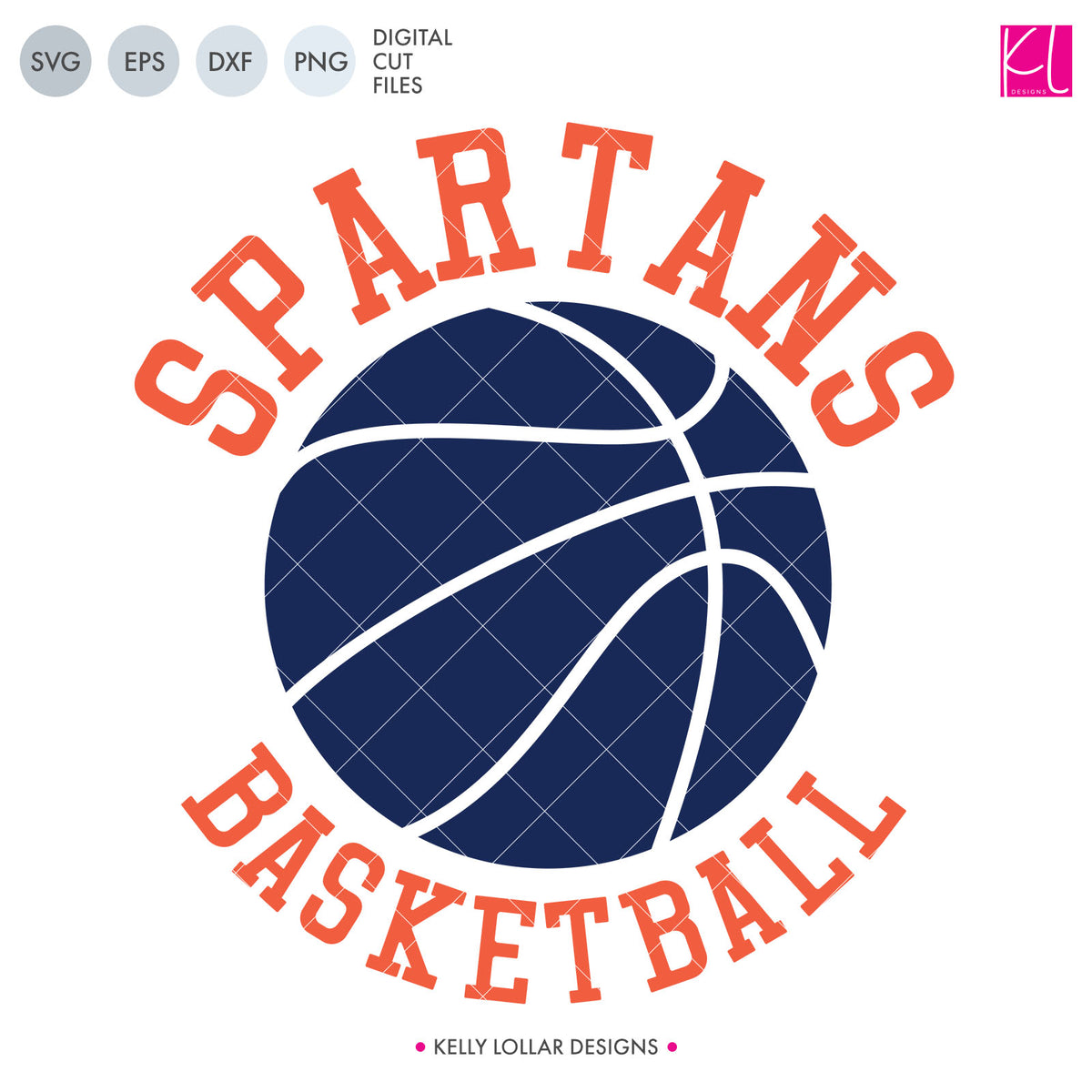 Spartans Basketball Bundle | SVG DXF EPS PNG Cut Files