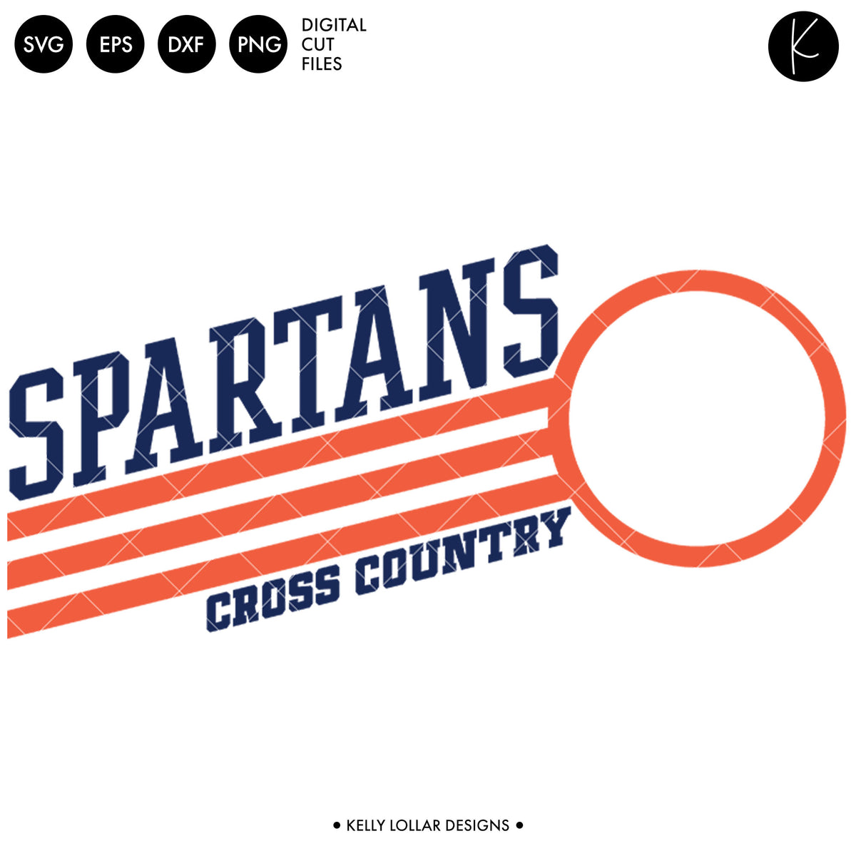 Spartans Cross Country Bundle | SVG DXF EPS PNG Cut Files