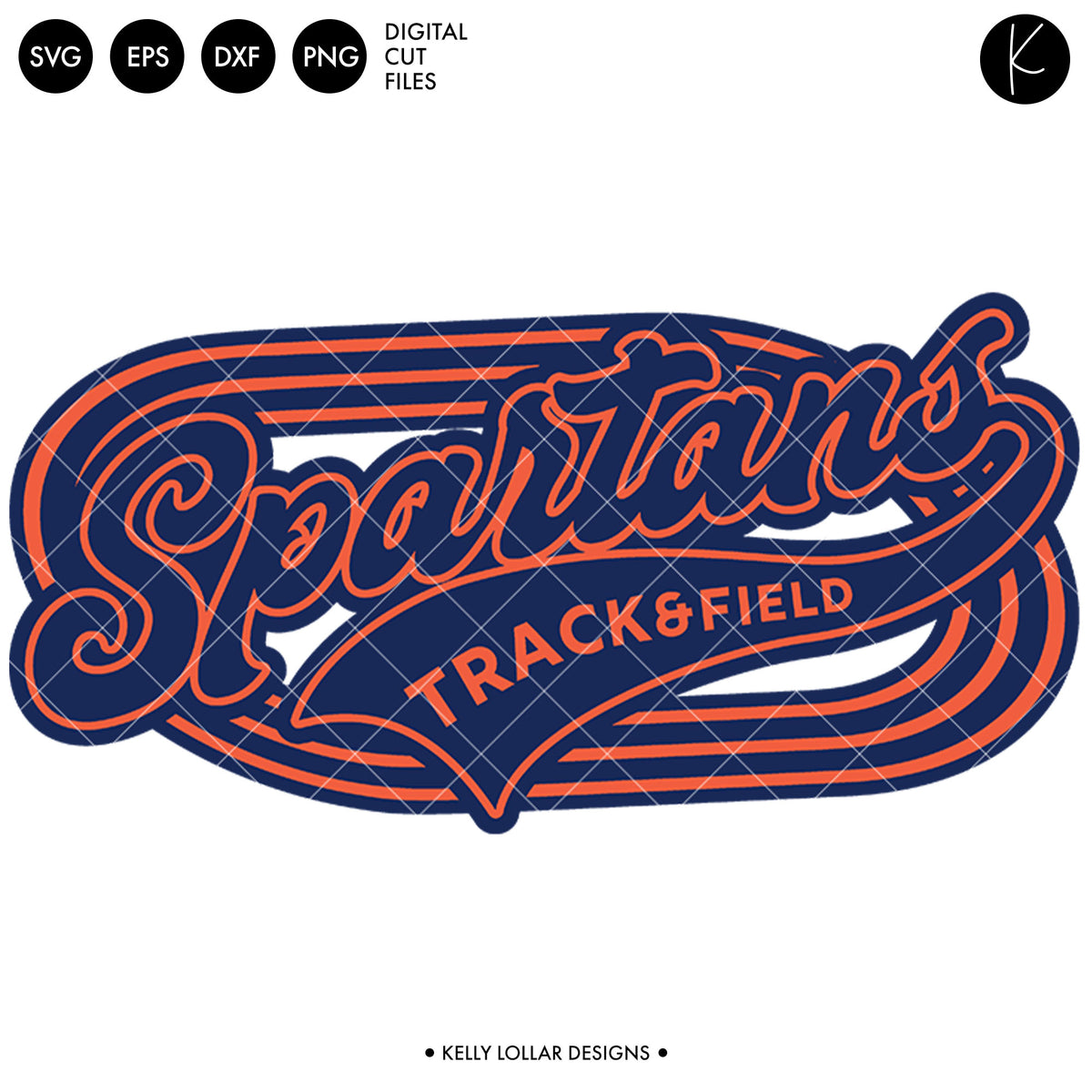Spartans Track &amp; Field Bundle | SVG DXF EPS PNG Cut Files
