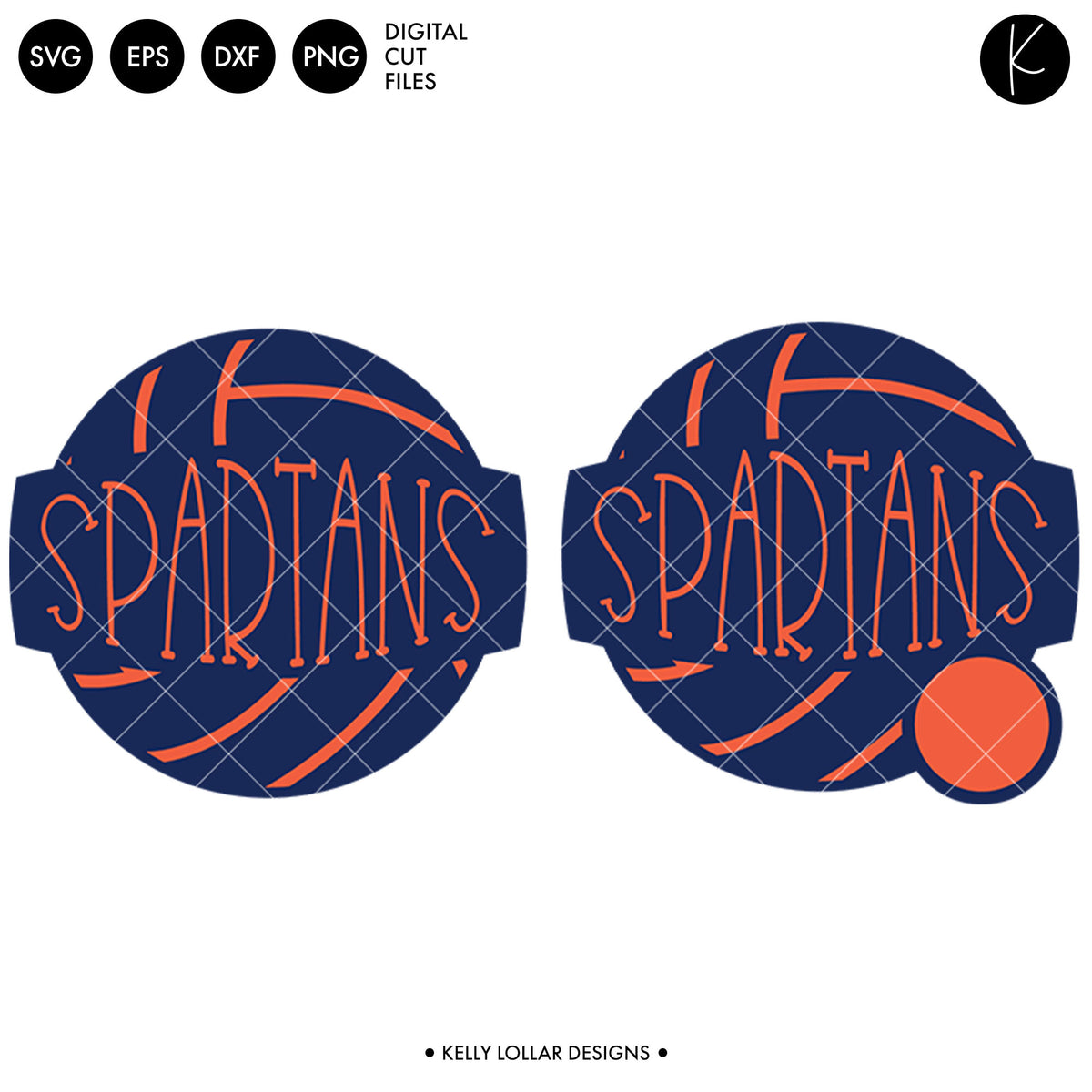 Spartans Volleyball Bundle | SVG DXF EPS PNG Cut Files