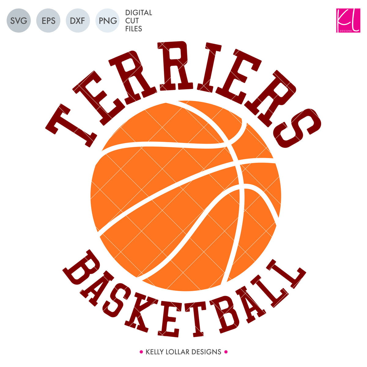 Terriers Basketball Bundle | SVG DXF EPS PNG Cut Files