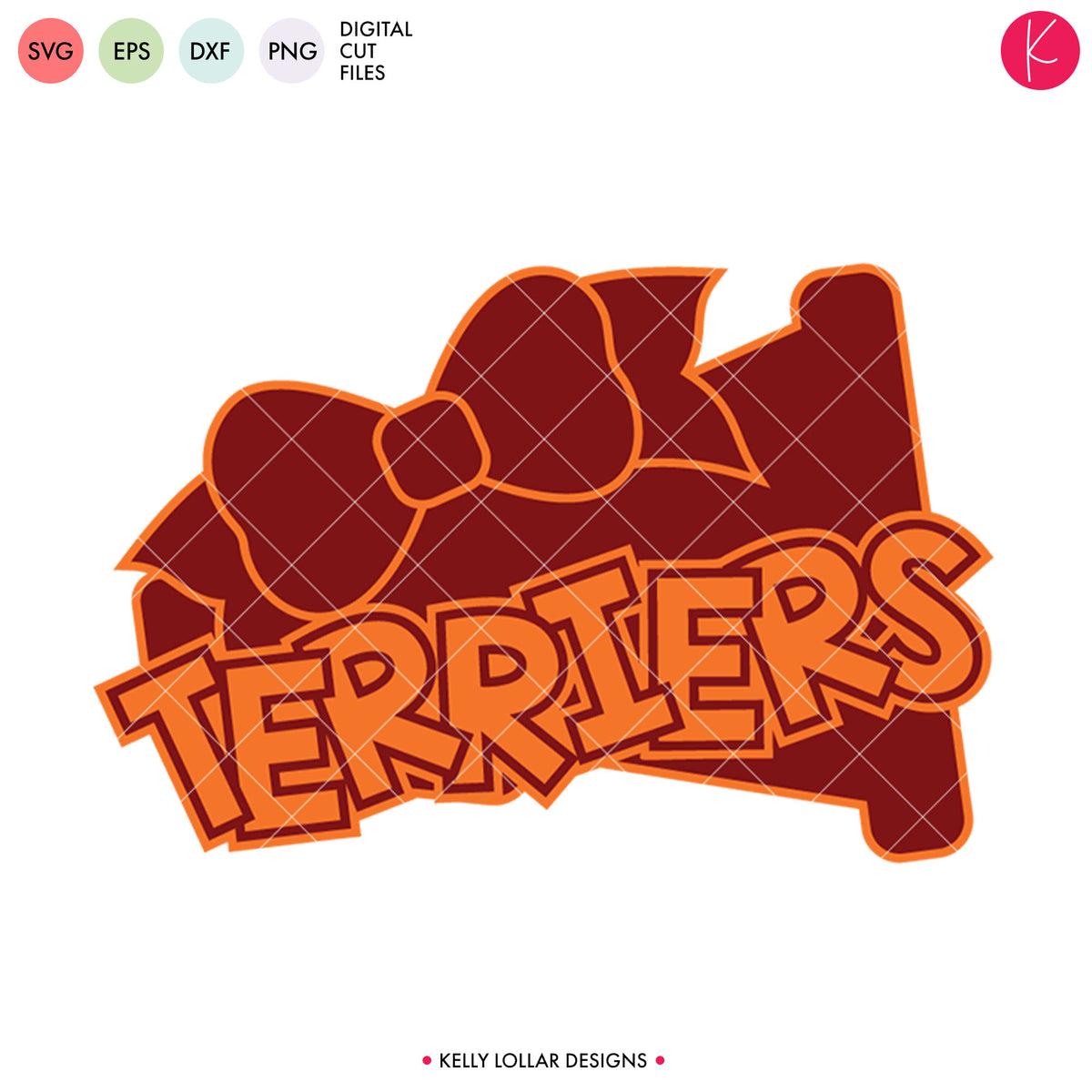 Terriers Cheer Bundle | SVG DXF EPS PNG Cut Files