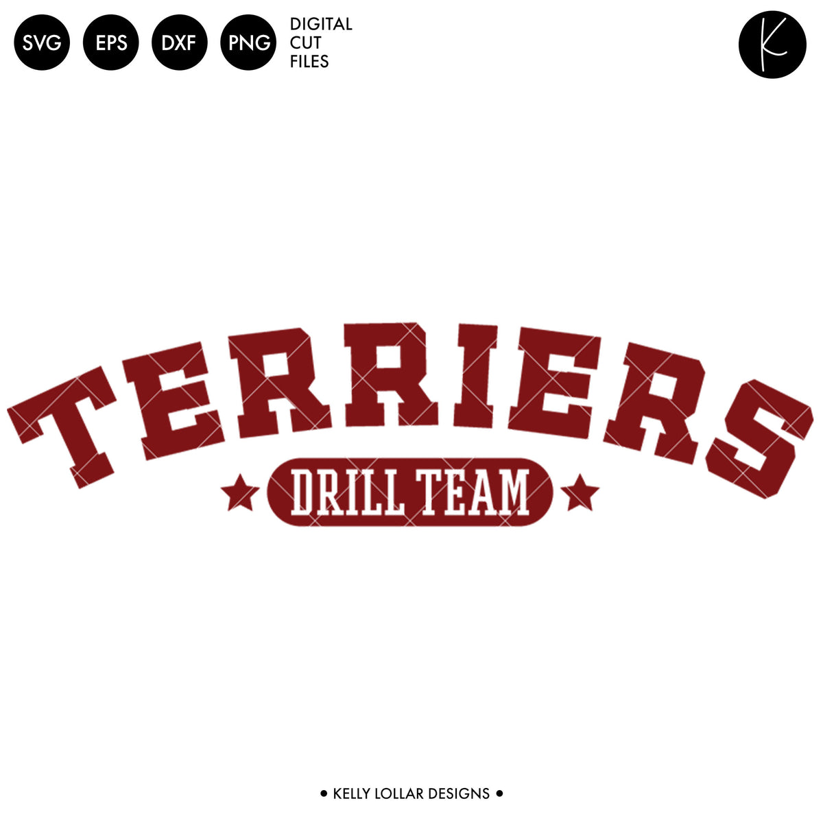Terriers Drill Bundle | SVG DXF EPS PNG Cut Files