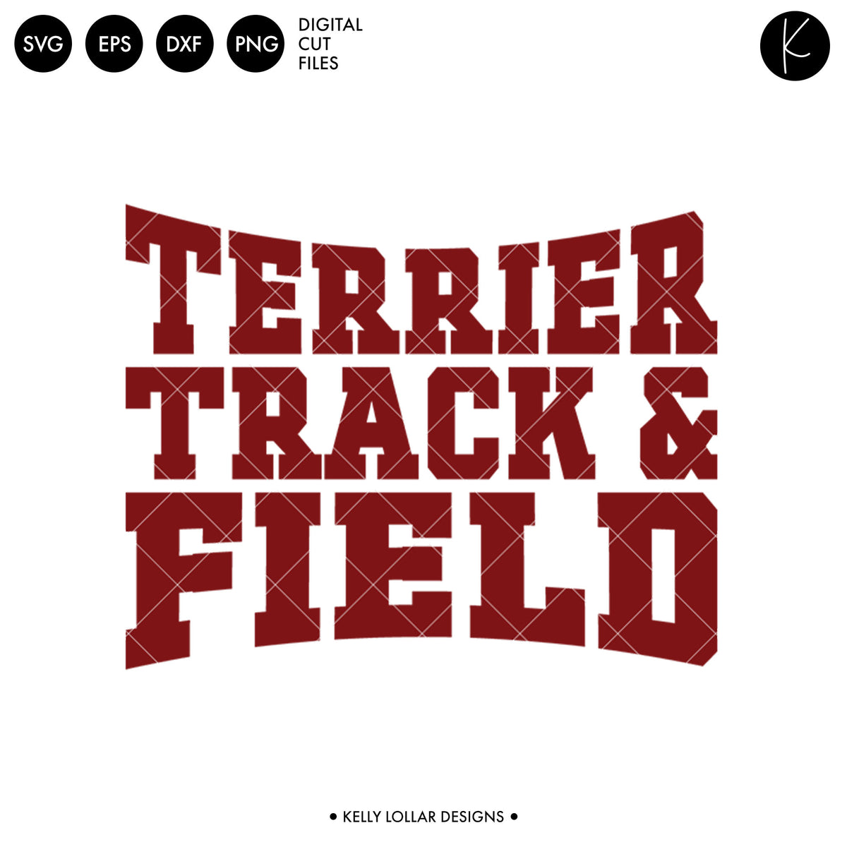 Terriers Track &amp; Field Bundle | SVG DXF EPS PNG Cut Files