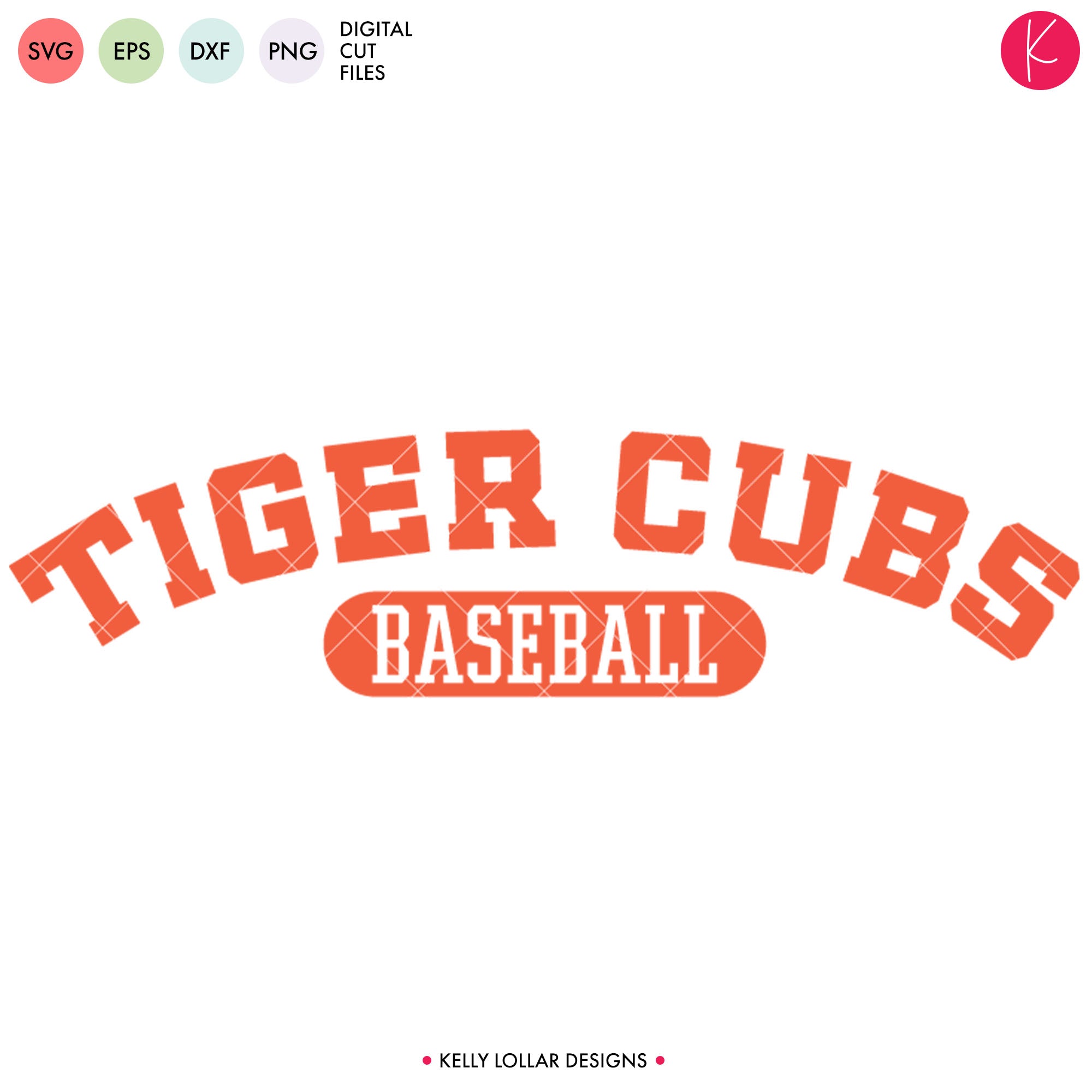 tigers baseball svg
