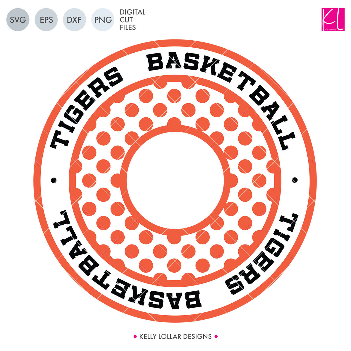 Tigers Basketball Bundle | SVG DXF EPS PNG Cut Files