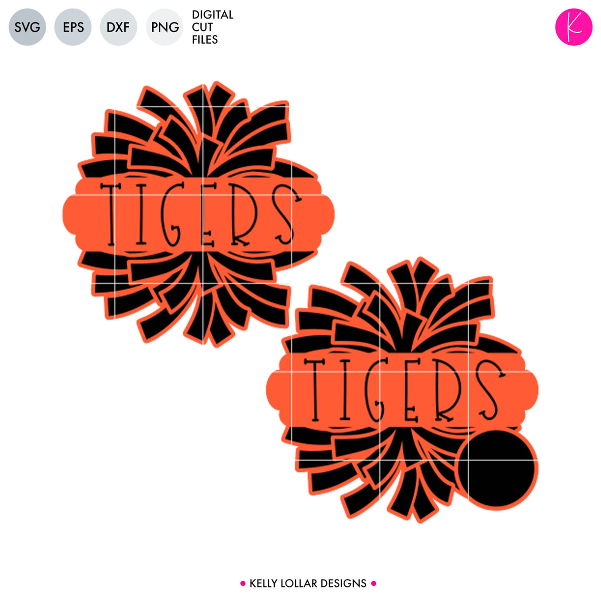 Tigers Dance Bundle | SVG DXF EPS PNG Cut Files