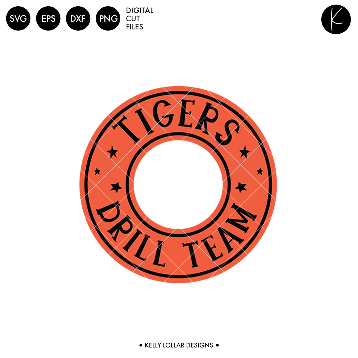 Tigers Drill Bundle | SVG DXF EPS PNG Cut Files