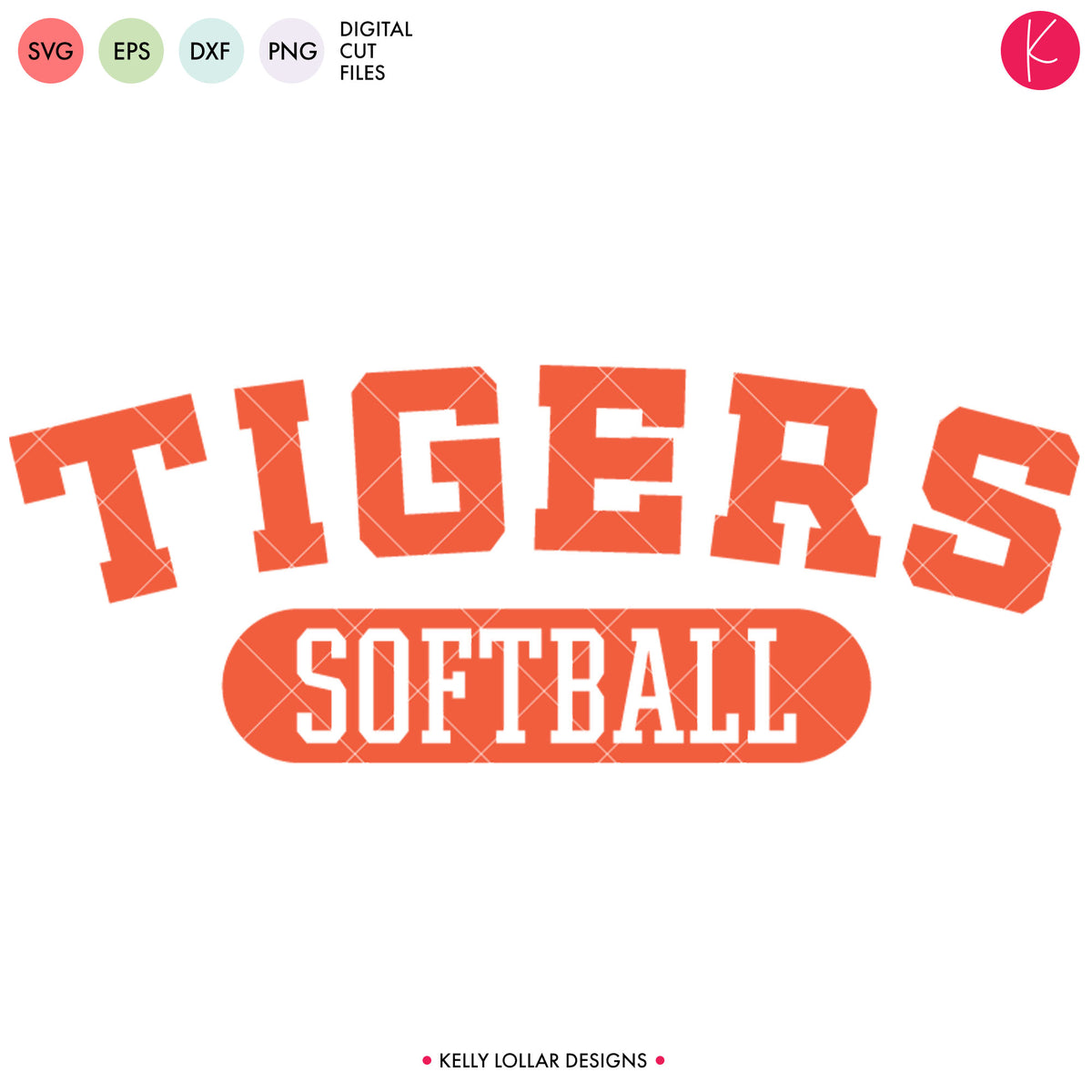 Tigers Baseball &amp; Softball Bundle | SVG DXF EPS PNG Cut Files