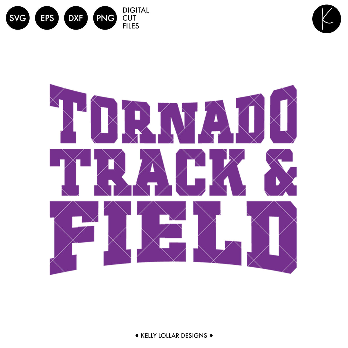 Tornadoes Track &amp; Field Bundle | SVG DXF EPS PNG Cut Files