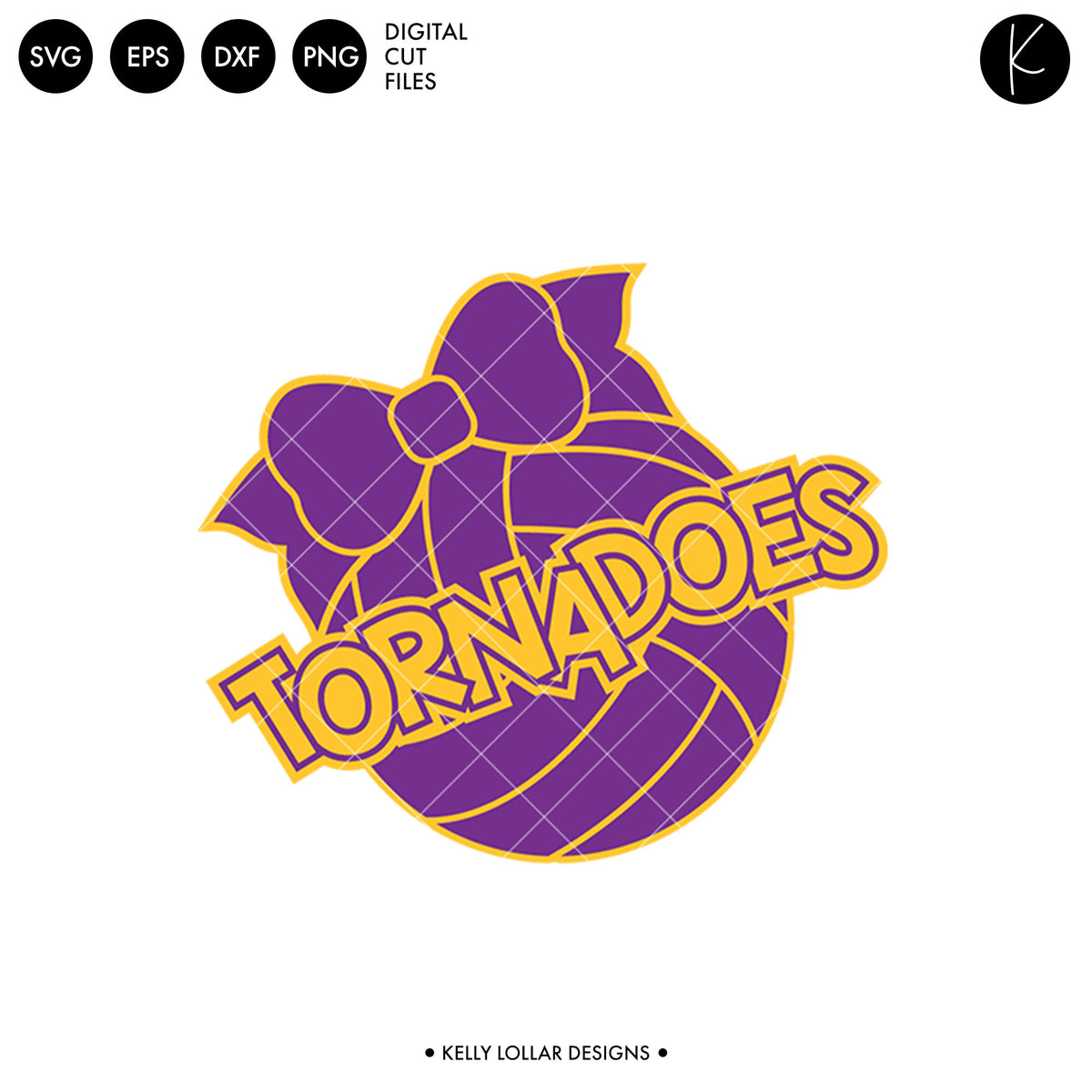 Tornadoes Volleyball Bundle | SVG DXF EPS PNG Cut Files